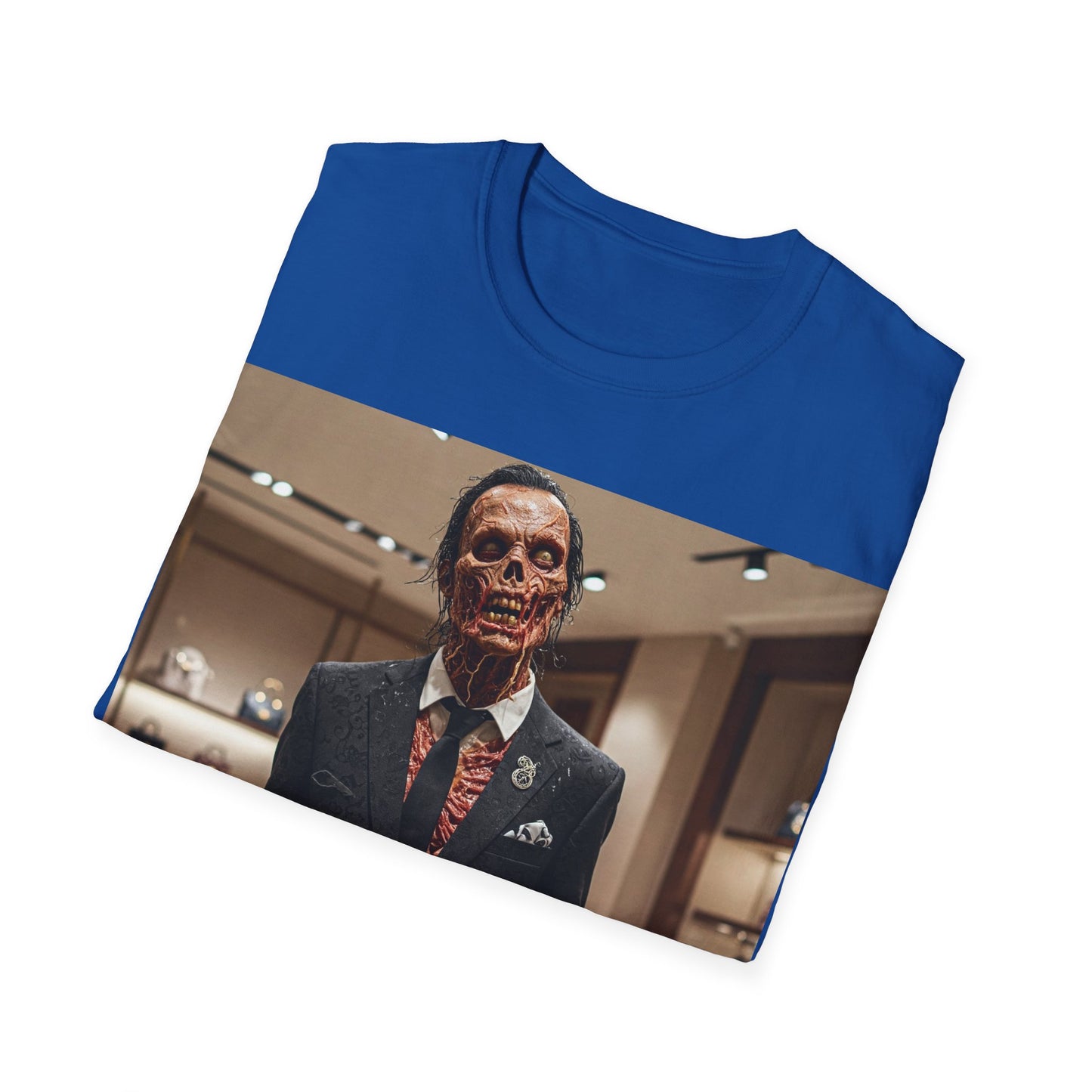 UK - Creepy Vintage Skull T-Shirt for Halloween