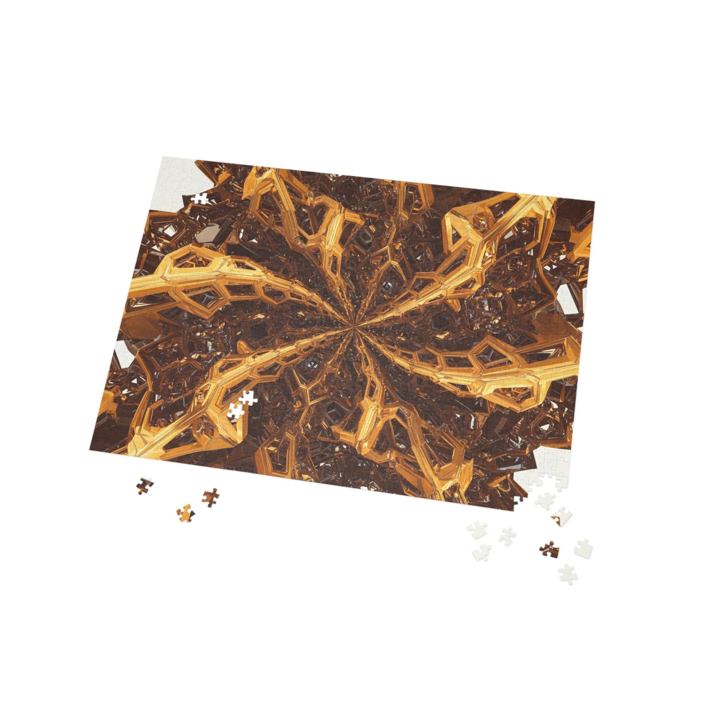 100- Fractal Puzzle (96, 252, 500, 1000-Piece) - Fun Family Activity and Gift