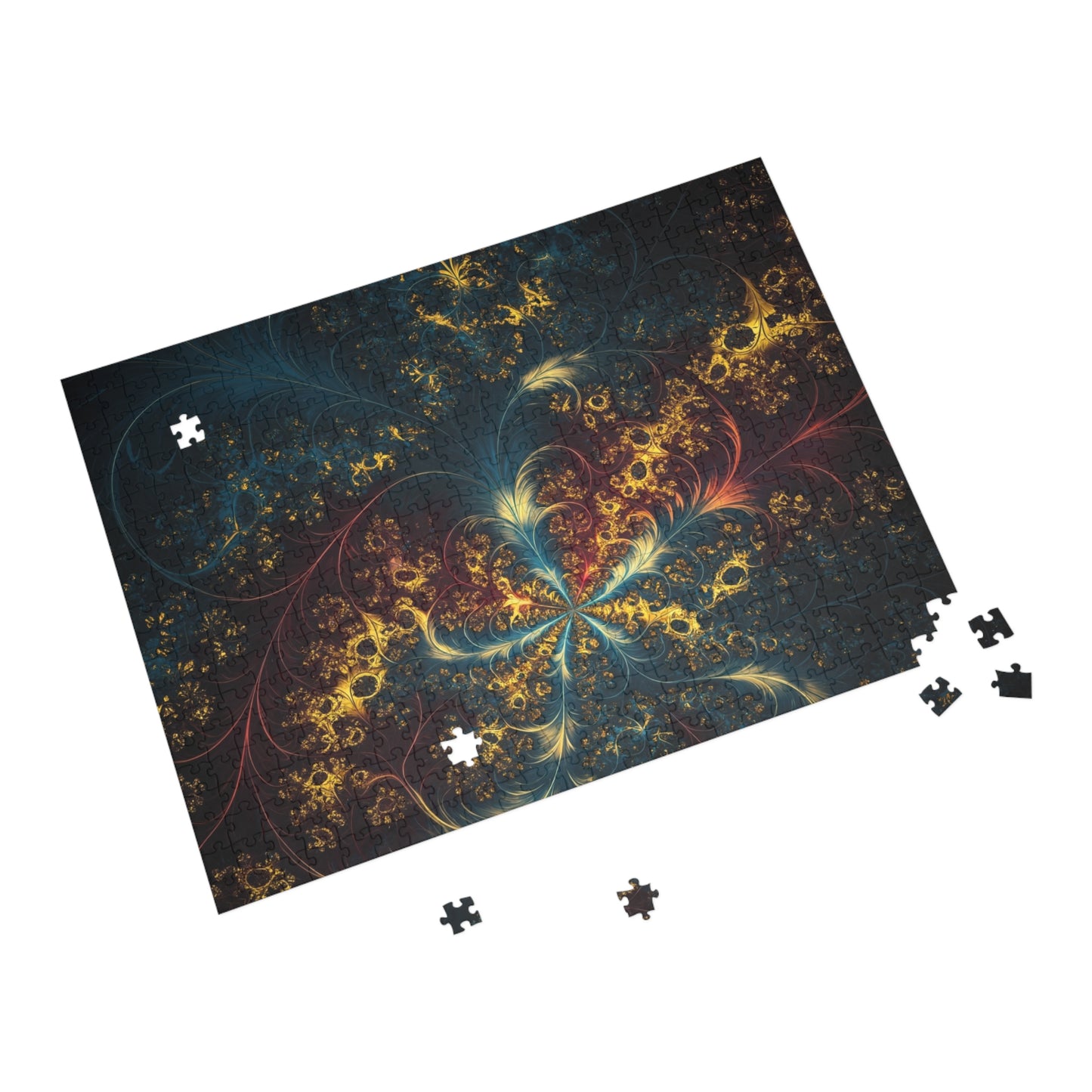 060- Fractal Puzzle (96, 252, 500, 1000-Piece) - Fun Family Activity and Gift