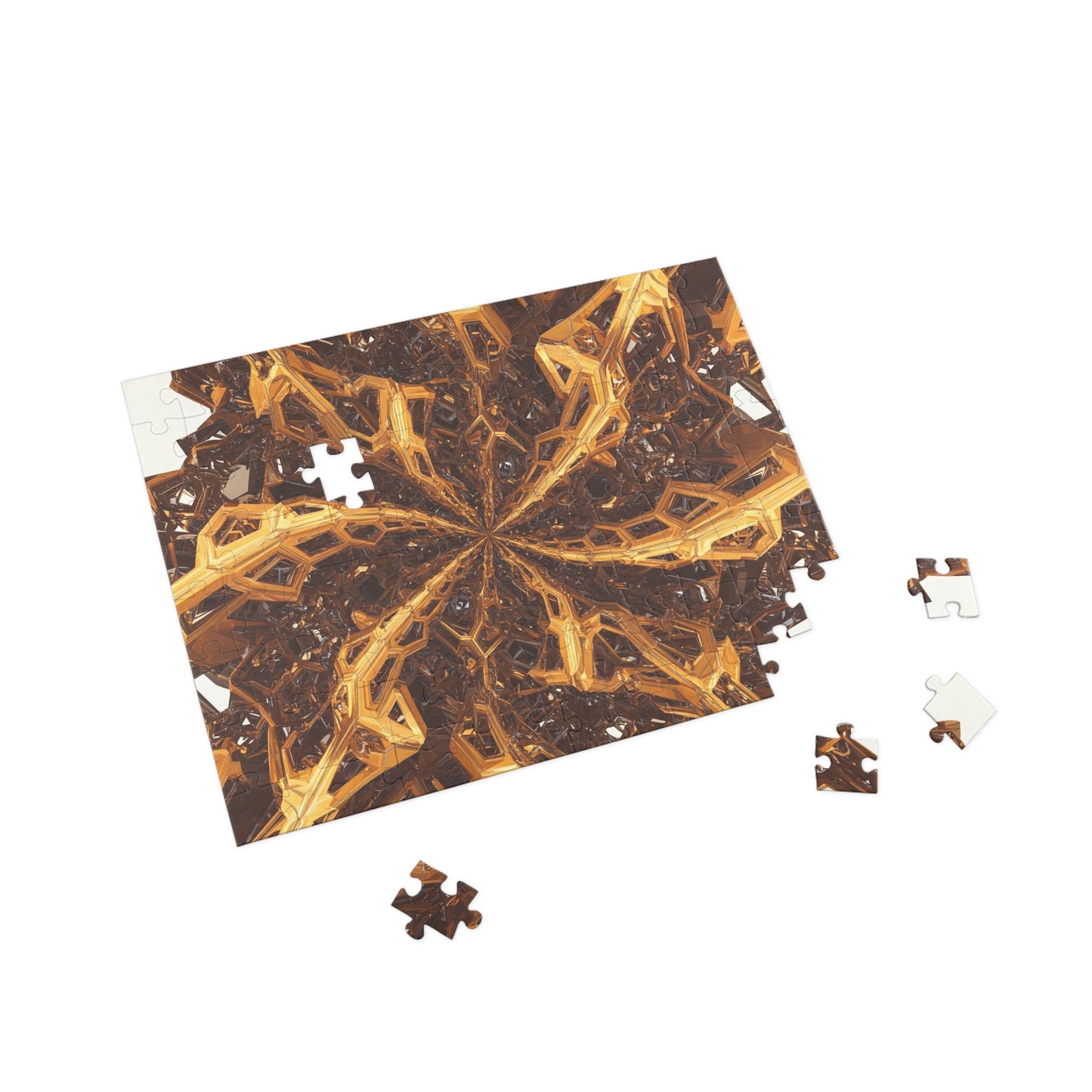 100- Fractal Puzzle (96, 252, 500, 1000-Piece) - Fun Family Activity and Gift