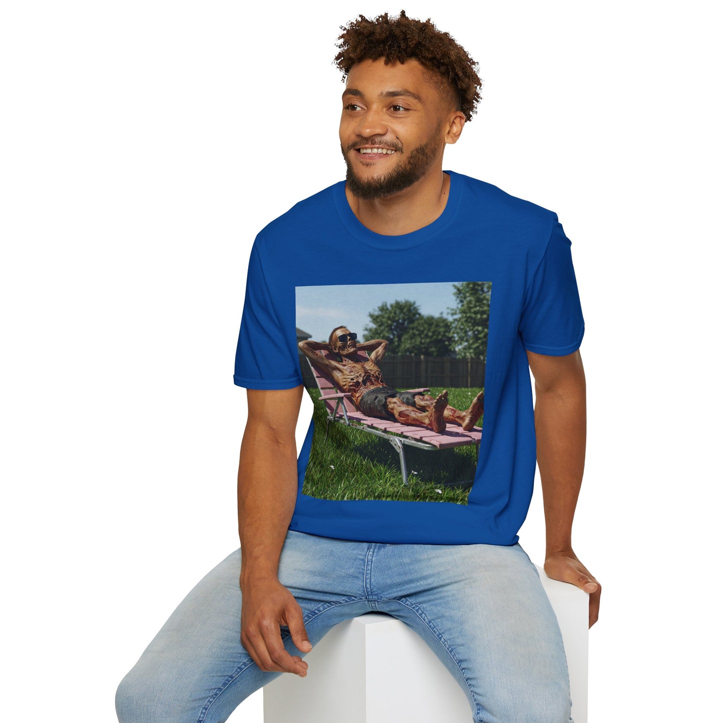 Chill Vibes Unisex Softstyle T-Shirt - Relaxed Summer Graphic Tee