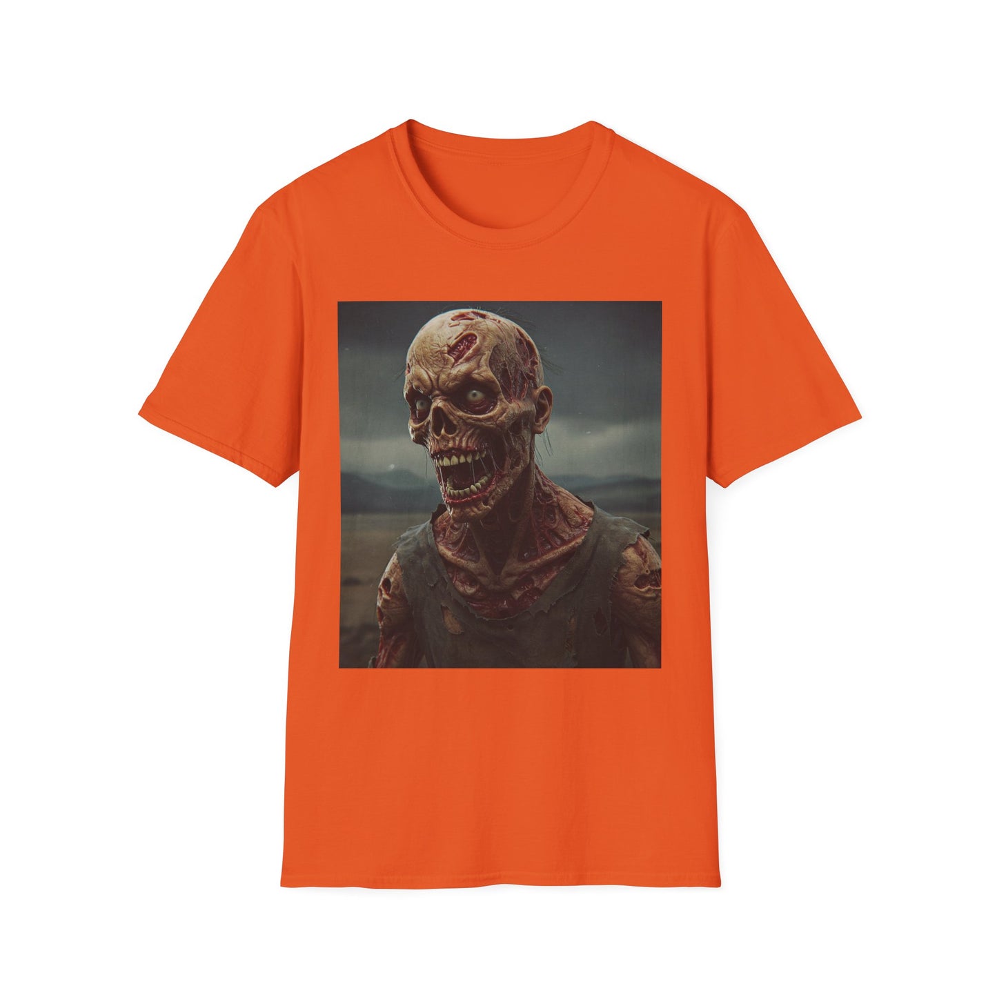 Apocalyptic Portrait Tee: A Vision of Decay