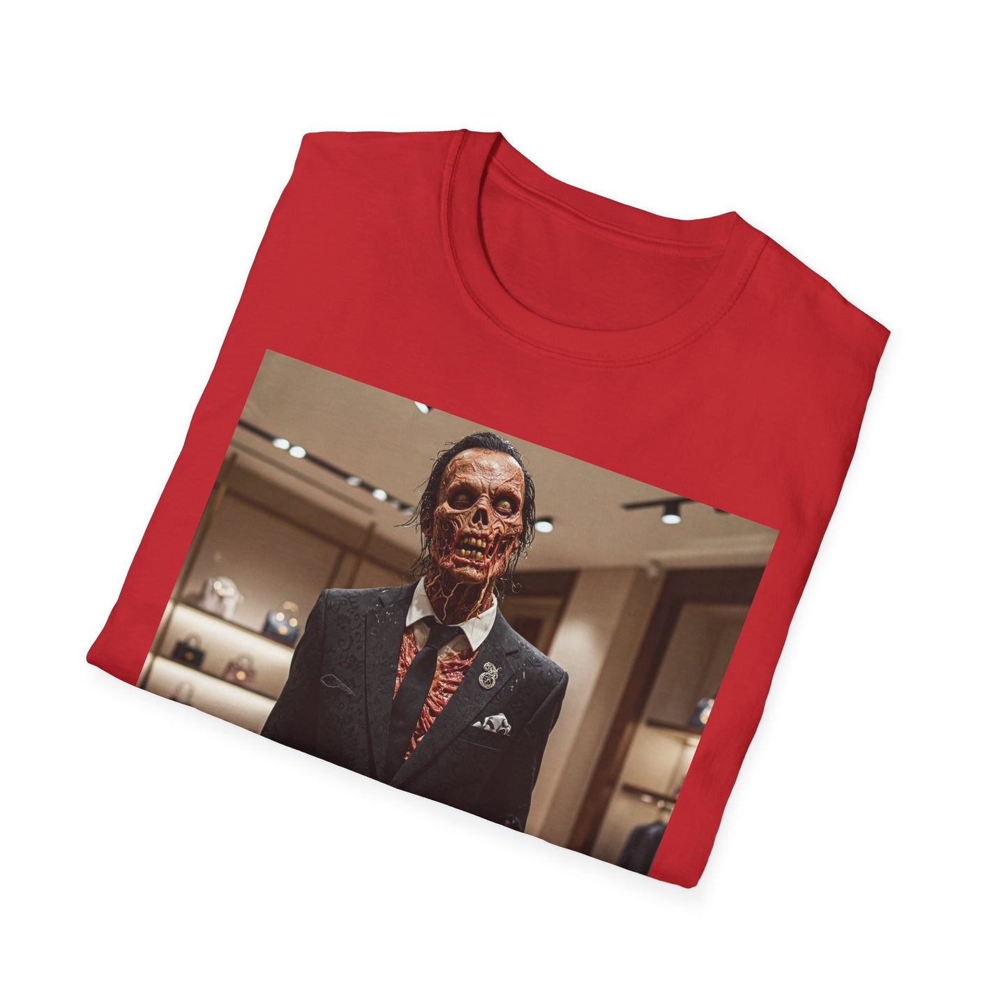 Creepy Vintage Skull T-Shirt for Halloween