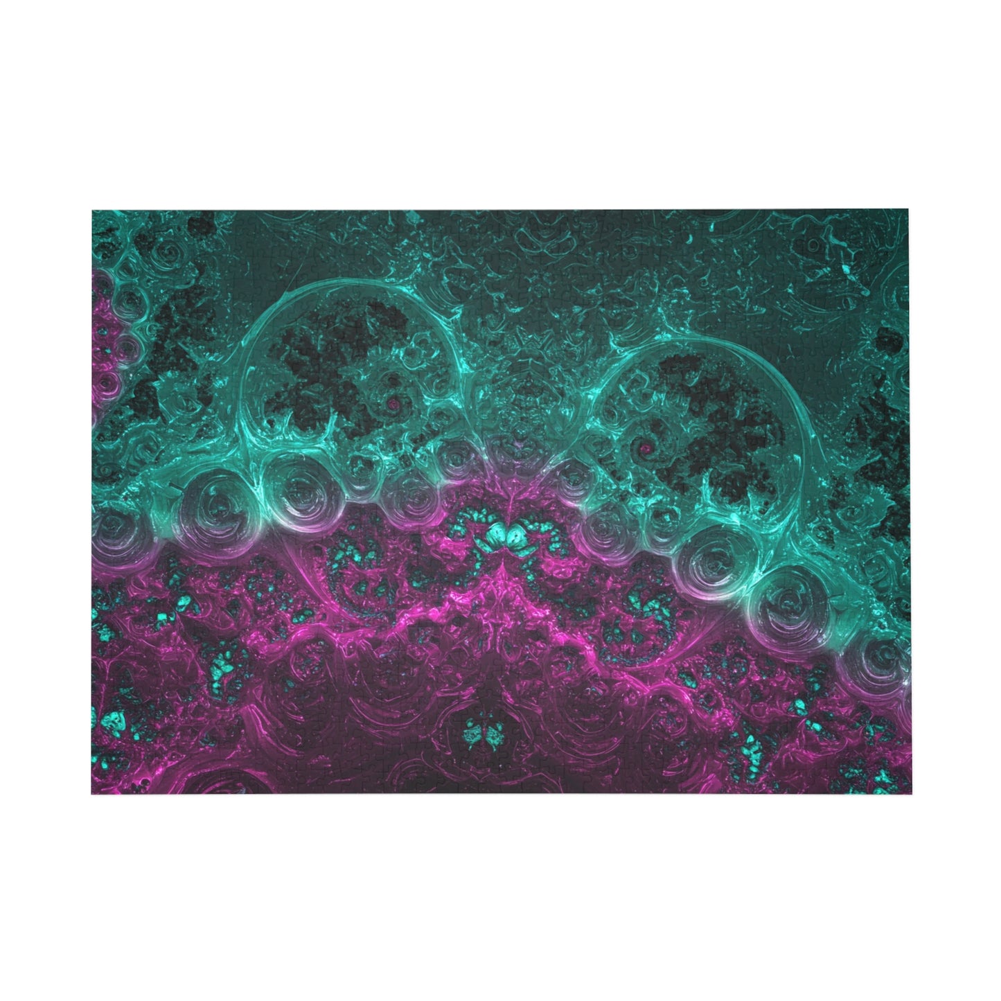 027 - Fractal Puzzle (96, 252, 500, 1000-Piece) - Fun Family Activity and Gift