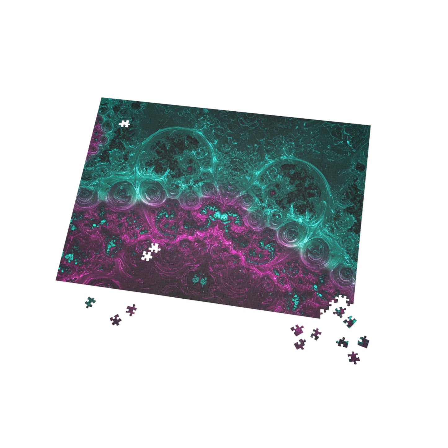 027 - Fractal Puzzle (96, 252, 500, 1000-Piece) - Fun Family Activity and Gift