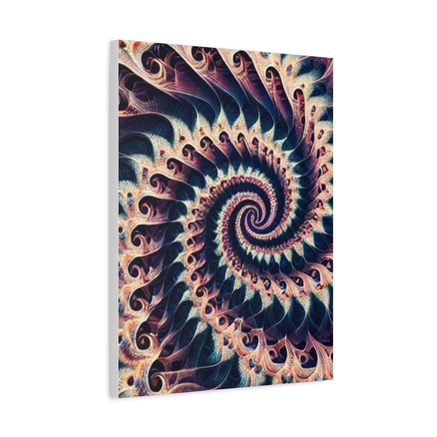 Abstract Spiral Art Canvas Print - Modern Home Decor for Art Lovers