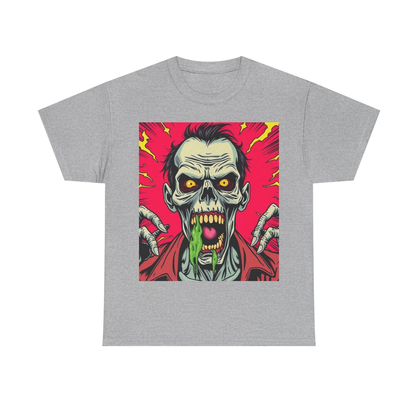 UK - Zombie Apocalypse Unisex Heavy Cotton Tee - Graphic Tee for Horror Fans