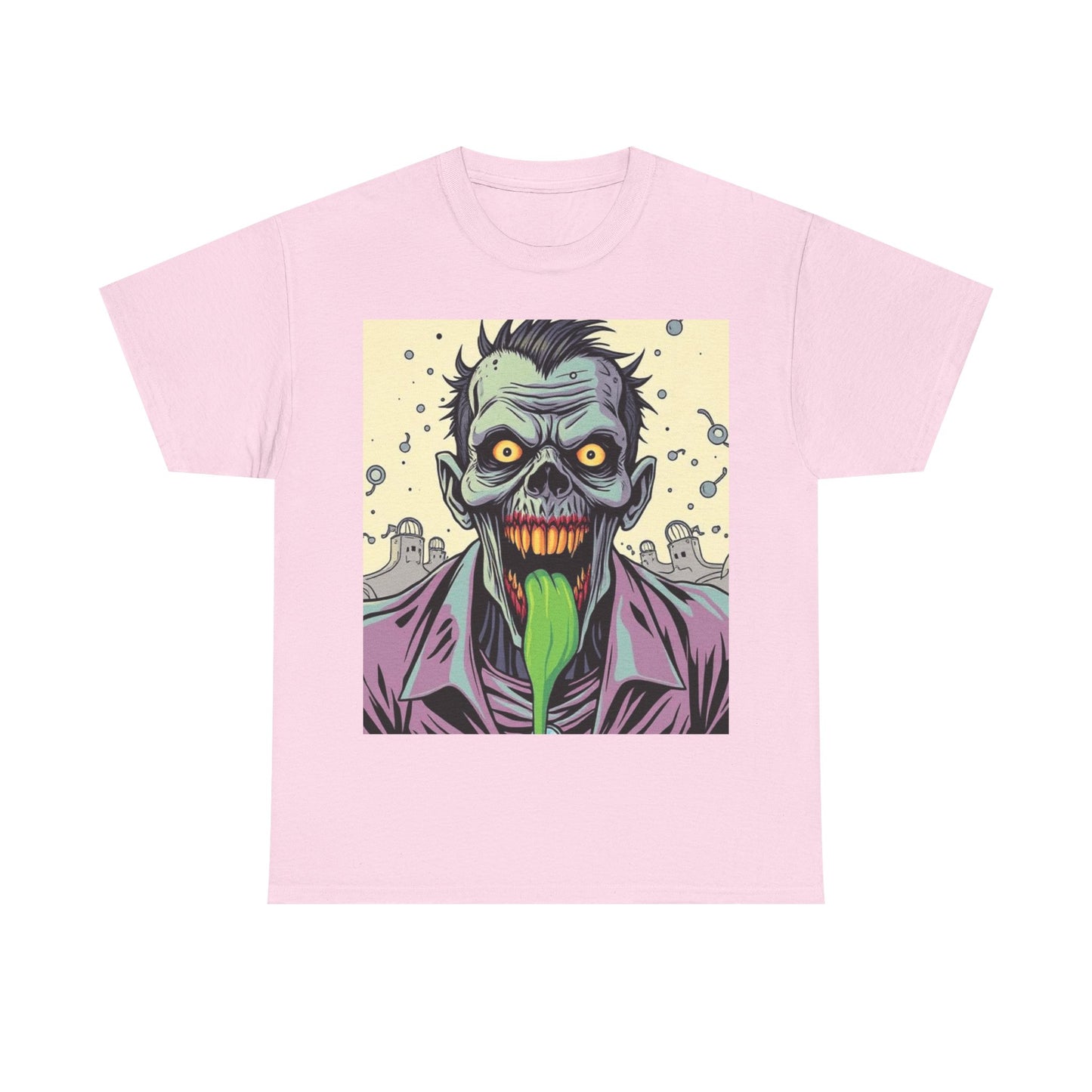 UK - Zombie Graphic Unisex Heavy Cotton Tee