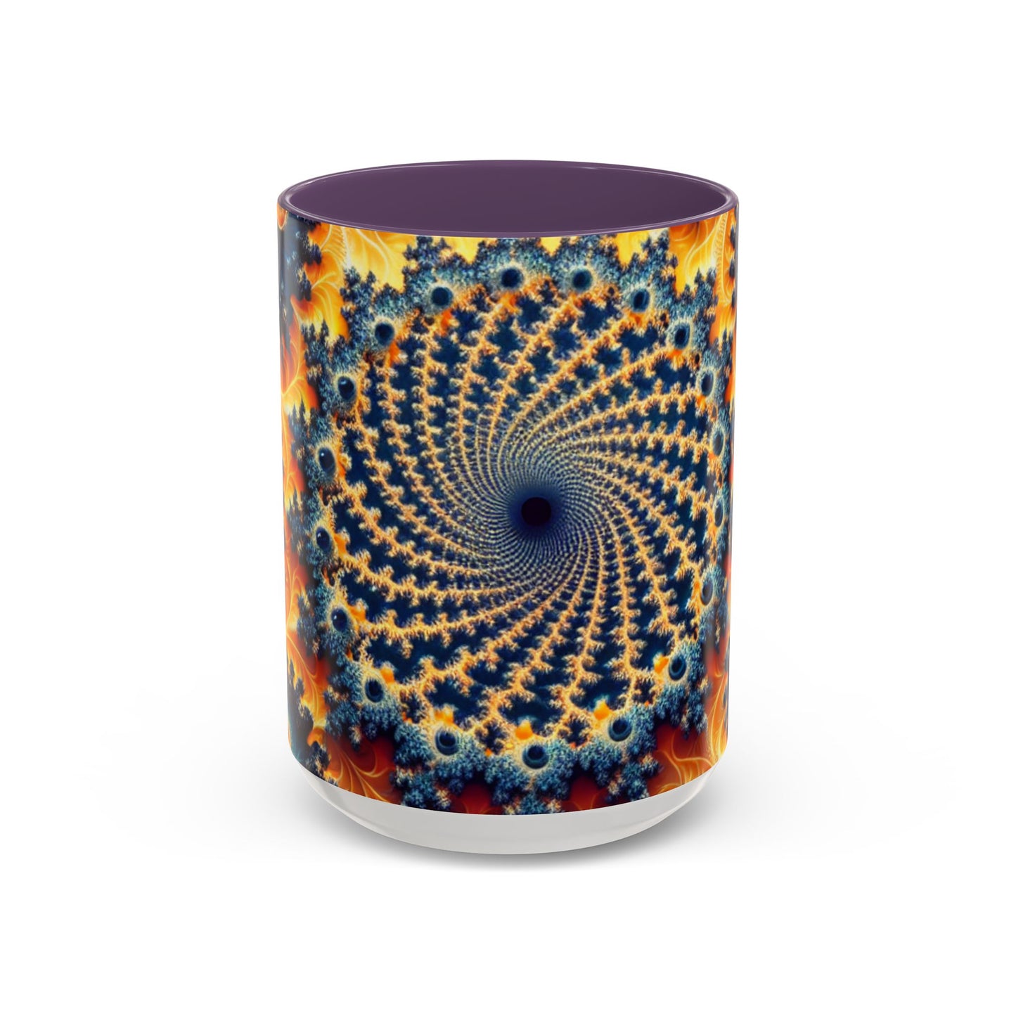 Vibrant Abstract Accent Coffee Mug - Unique 11 & 15oz Design for Art Lovers