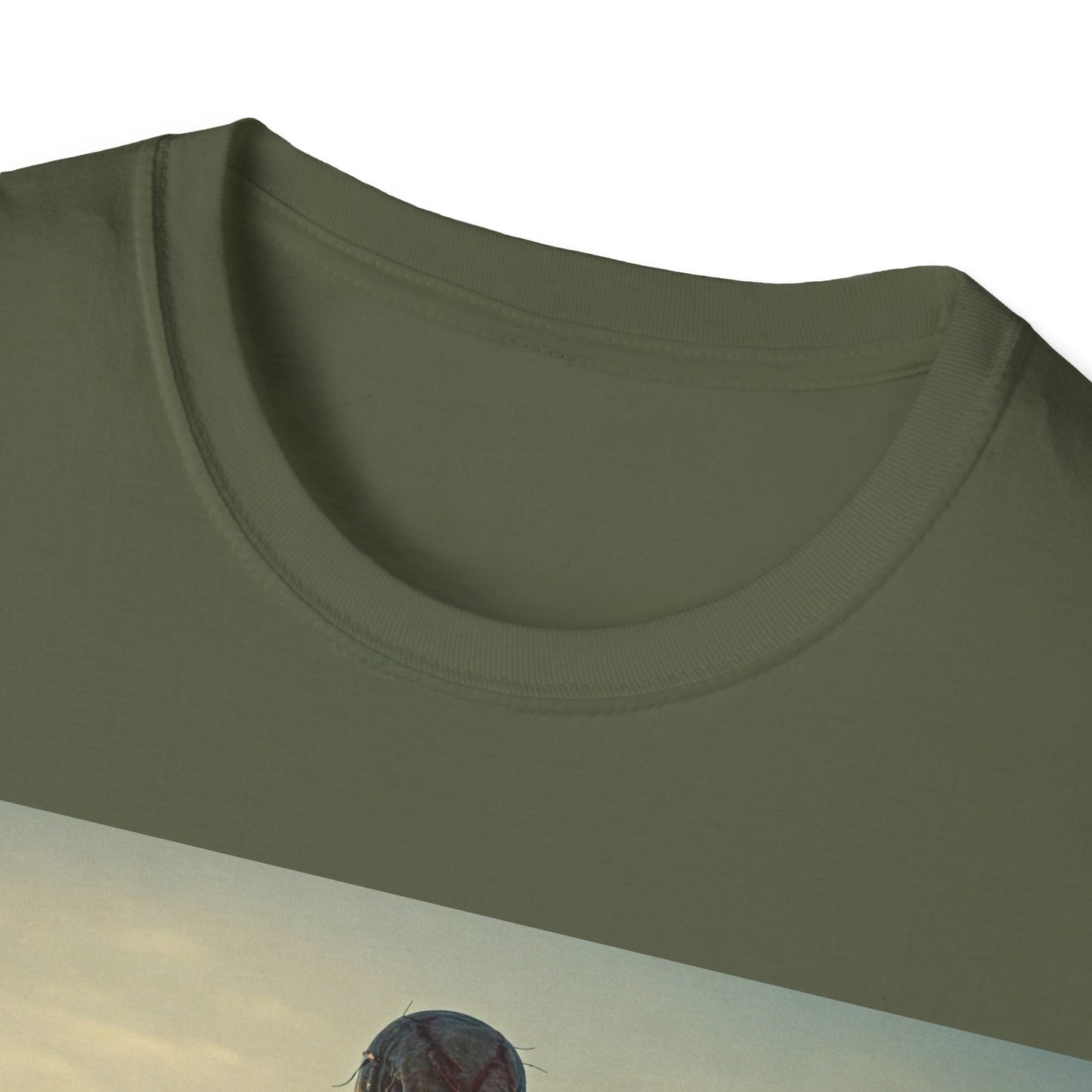 UK - Skateboard Zombie Unisex Softstyle T-Shirt | Casual Graphic Tee for Skaters