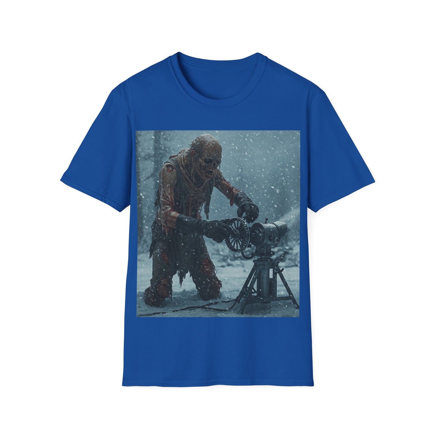 UK - Unisex Softstyle T-Shirt | Snowy Scene Fan Tee