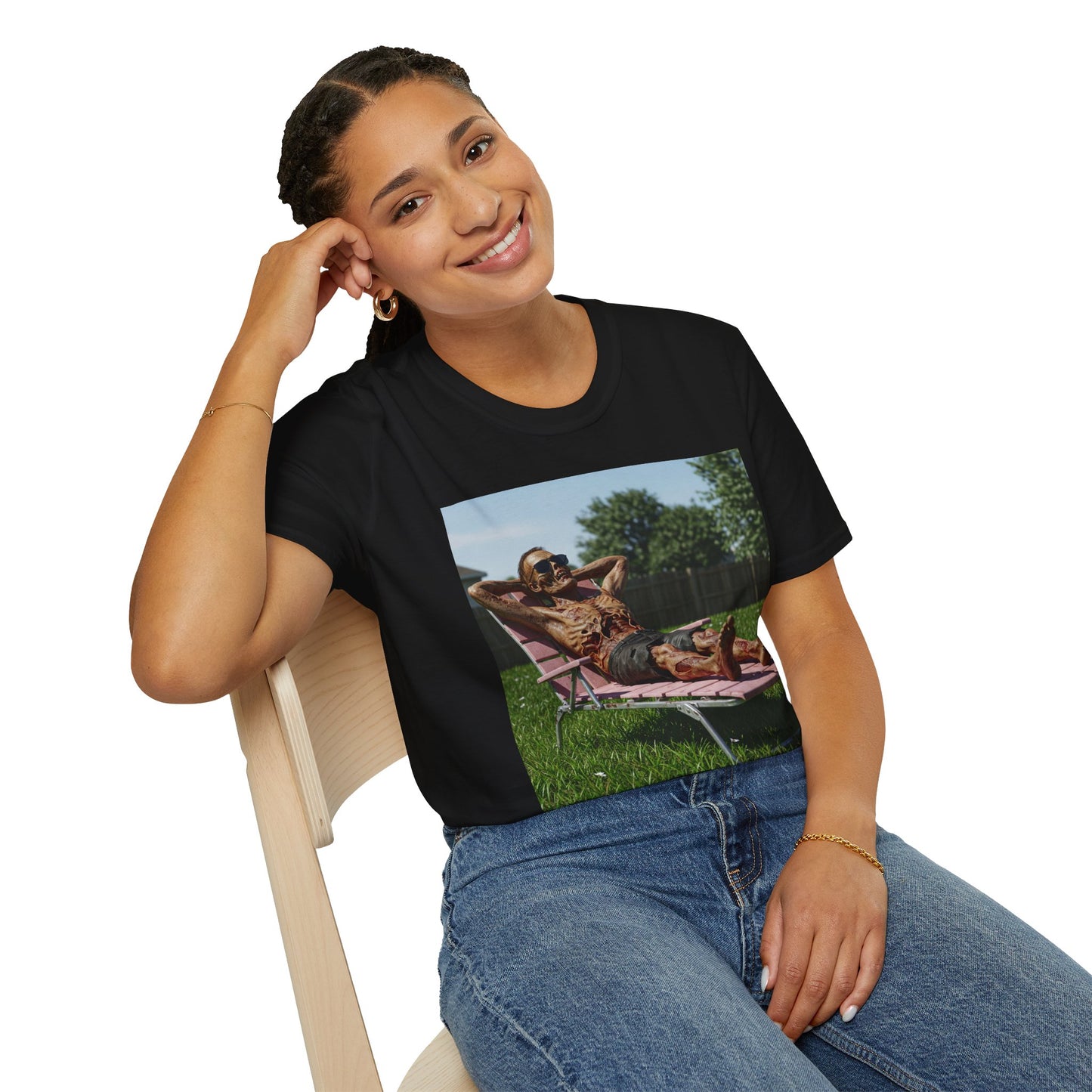 Chill Vibes Unisex Softstyle T-Shirt - Relaxed Summer Graphic Tee