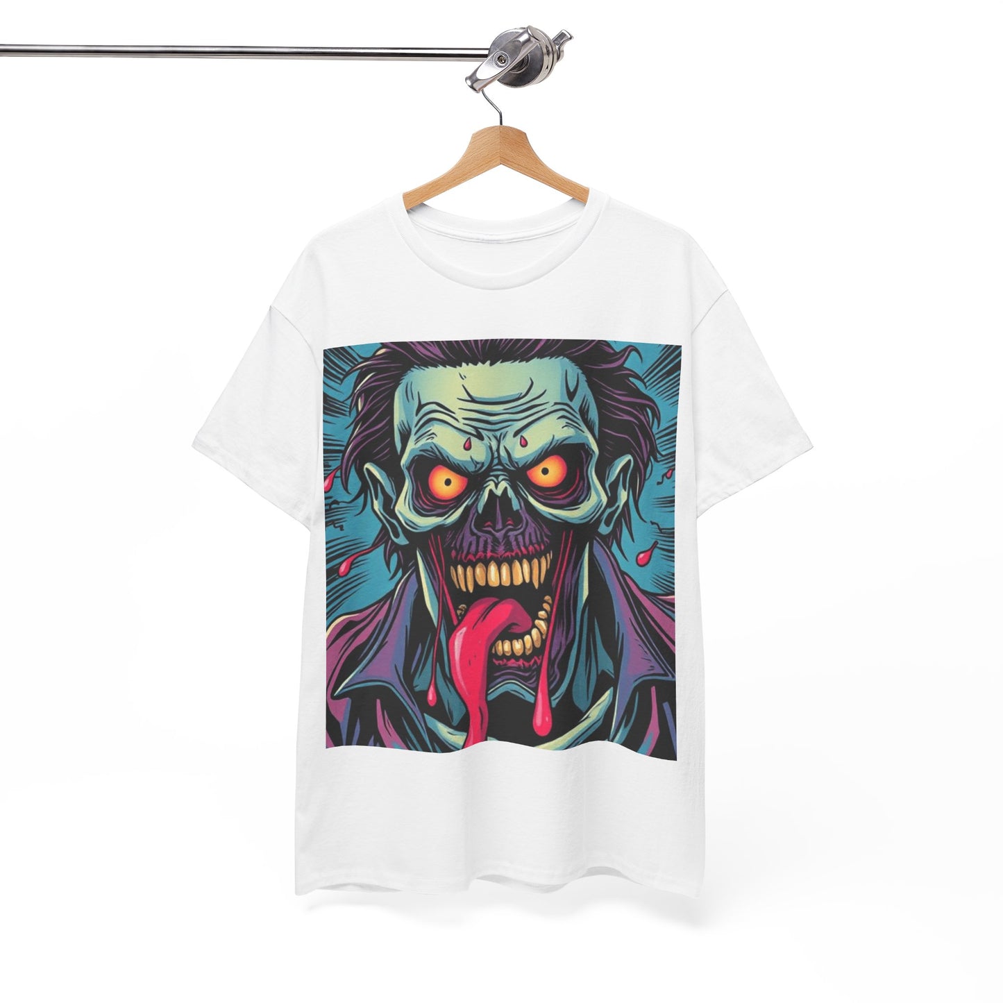 UK - Vibrant Zombie Graphic Tee - Unisex