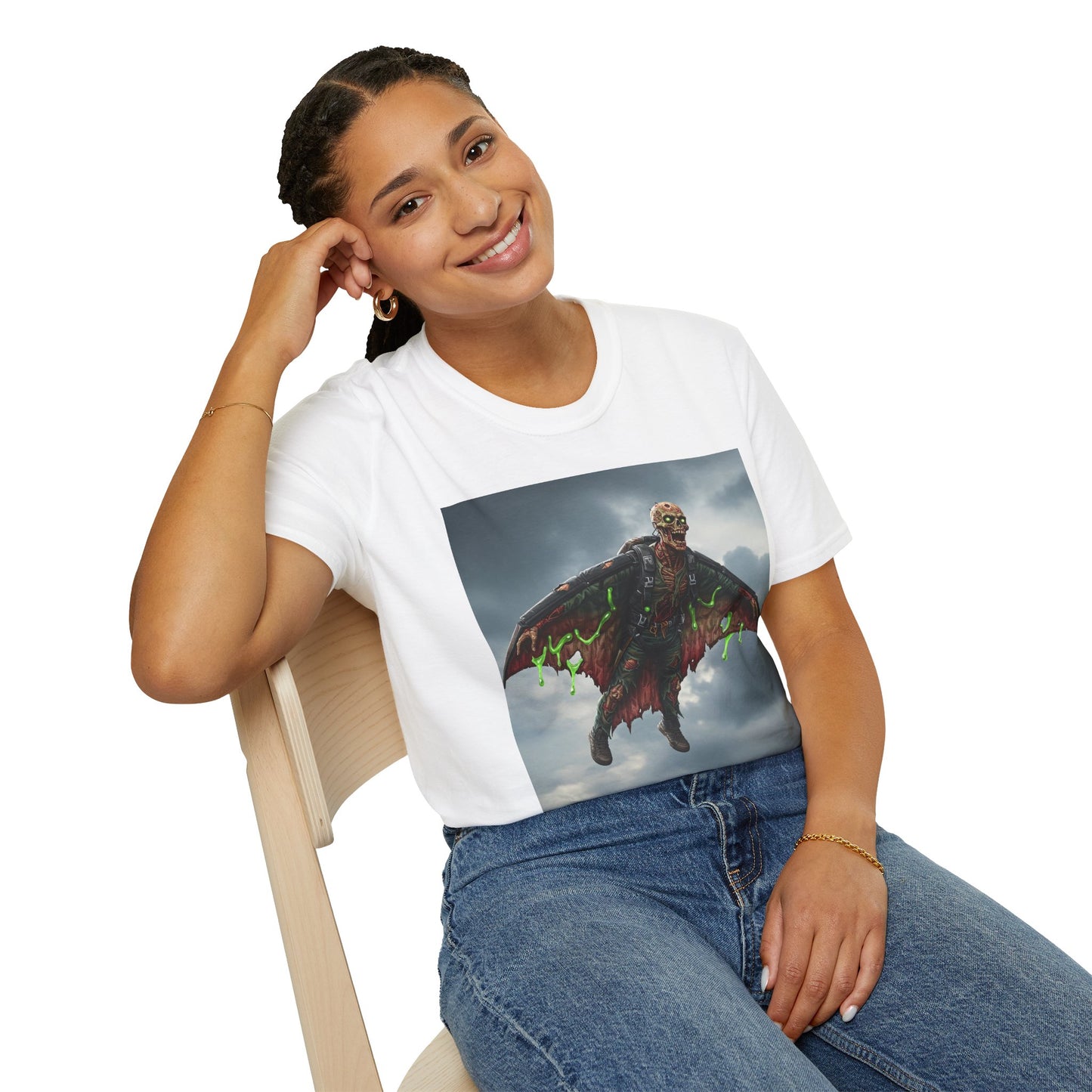 Vintage Horror Mothman Graphic Tee