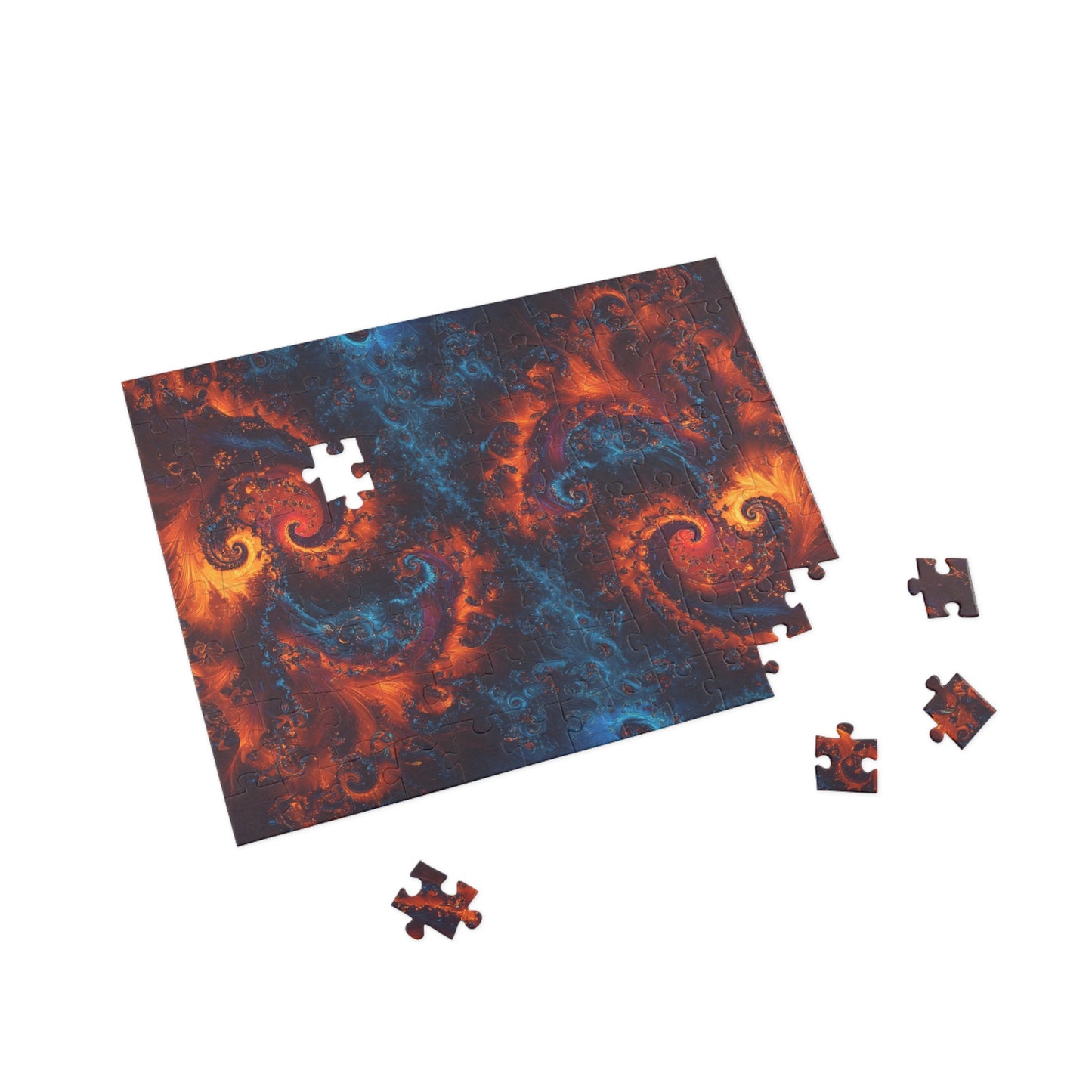 Vibrant Swirls Puzzle - 1000-Piece Colorful Abstract Jigsaw