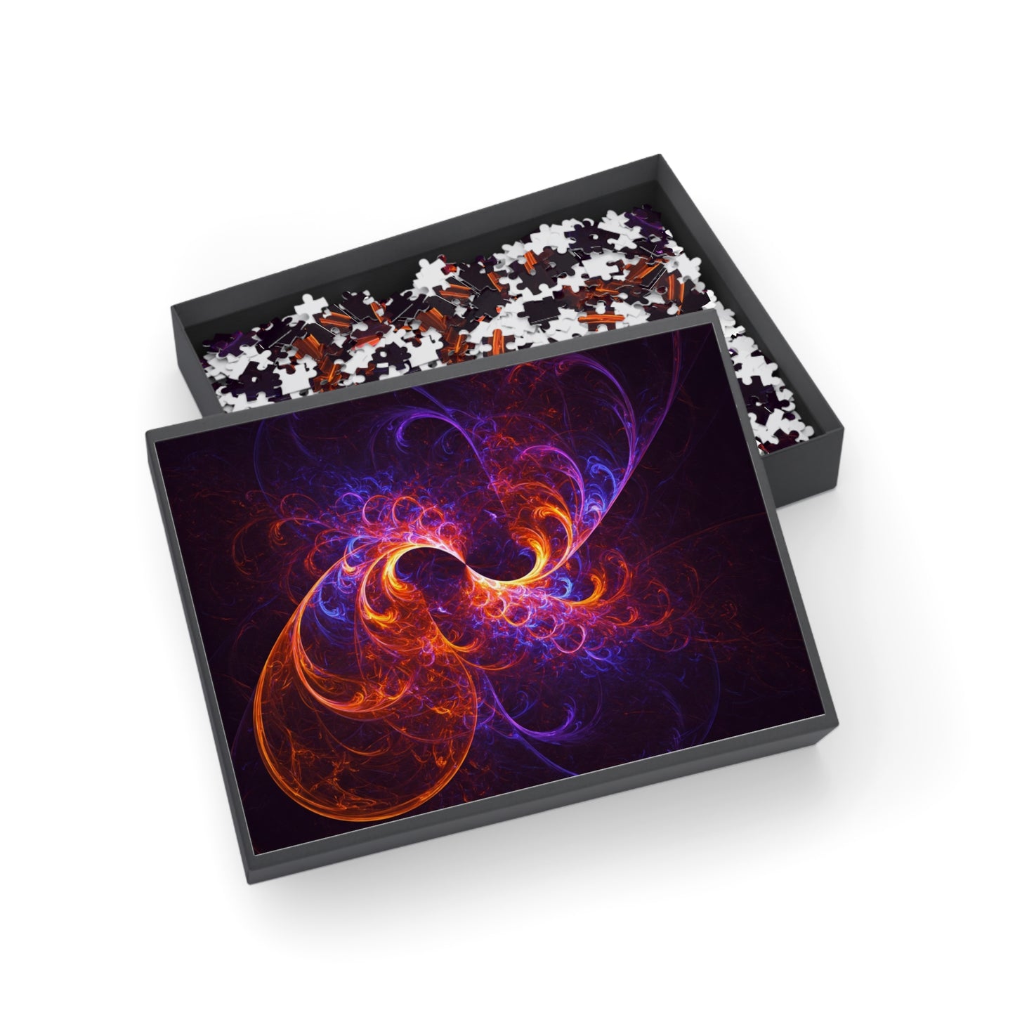 Vibrant Fractal Puzzle - 96, 252, 500, 1000 Pieces