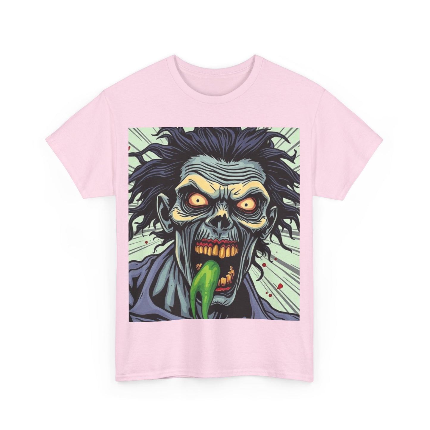 UK - Zombie Graphic Unisex Heavy Cotton Tee
