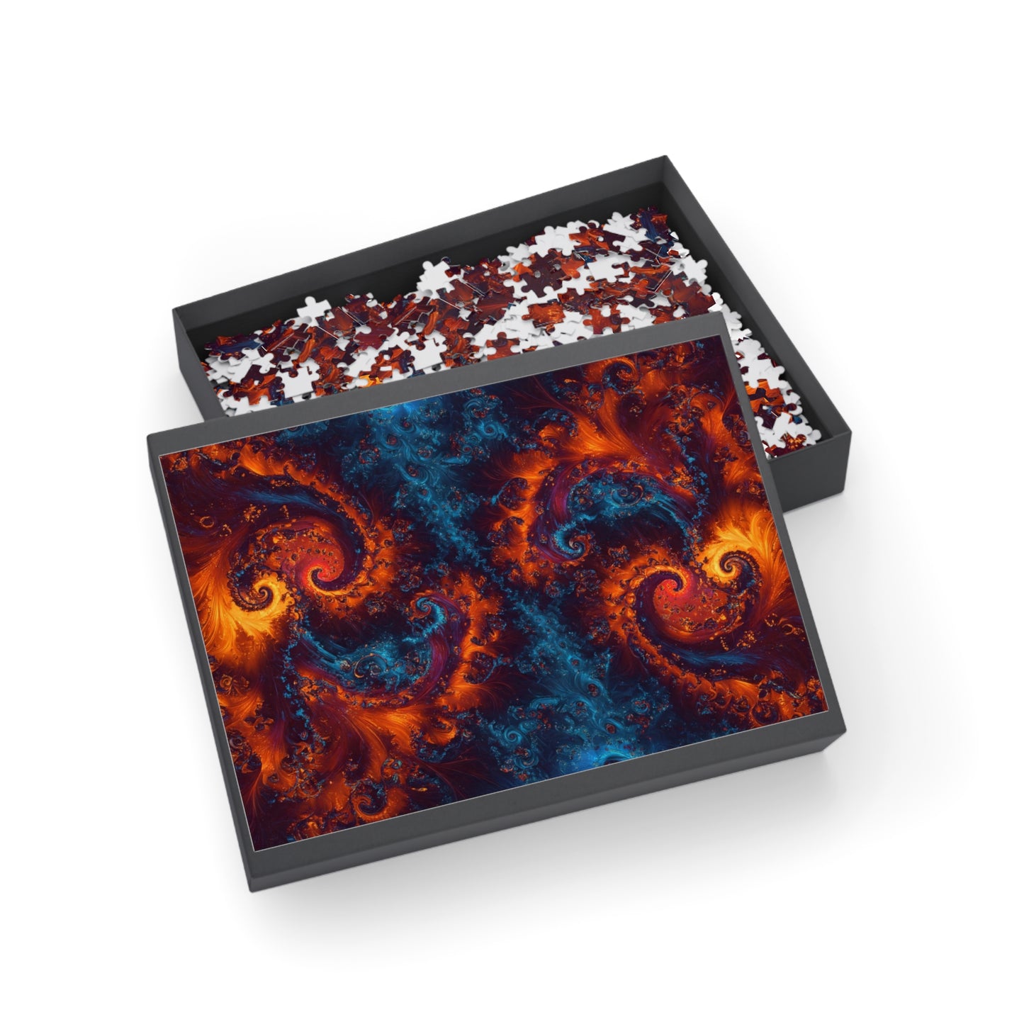 Vibrant Swirls Puzzle - 1000-Piece Colorful Abstract Jigsaw