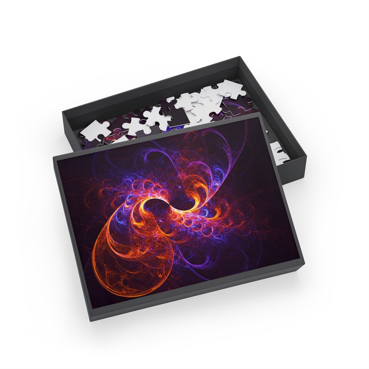 Vibrant Fractal Puzzle - 96, 252, 500, 1000 Pieces