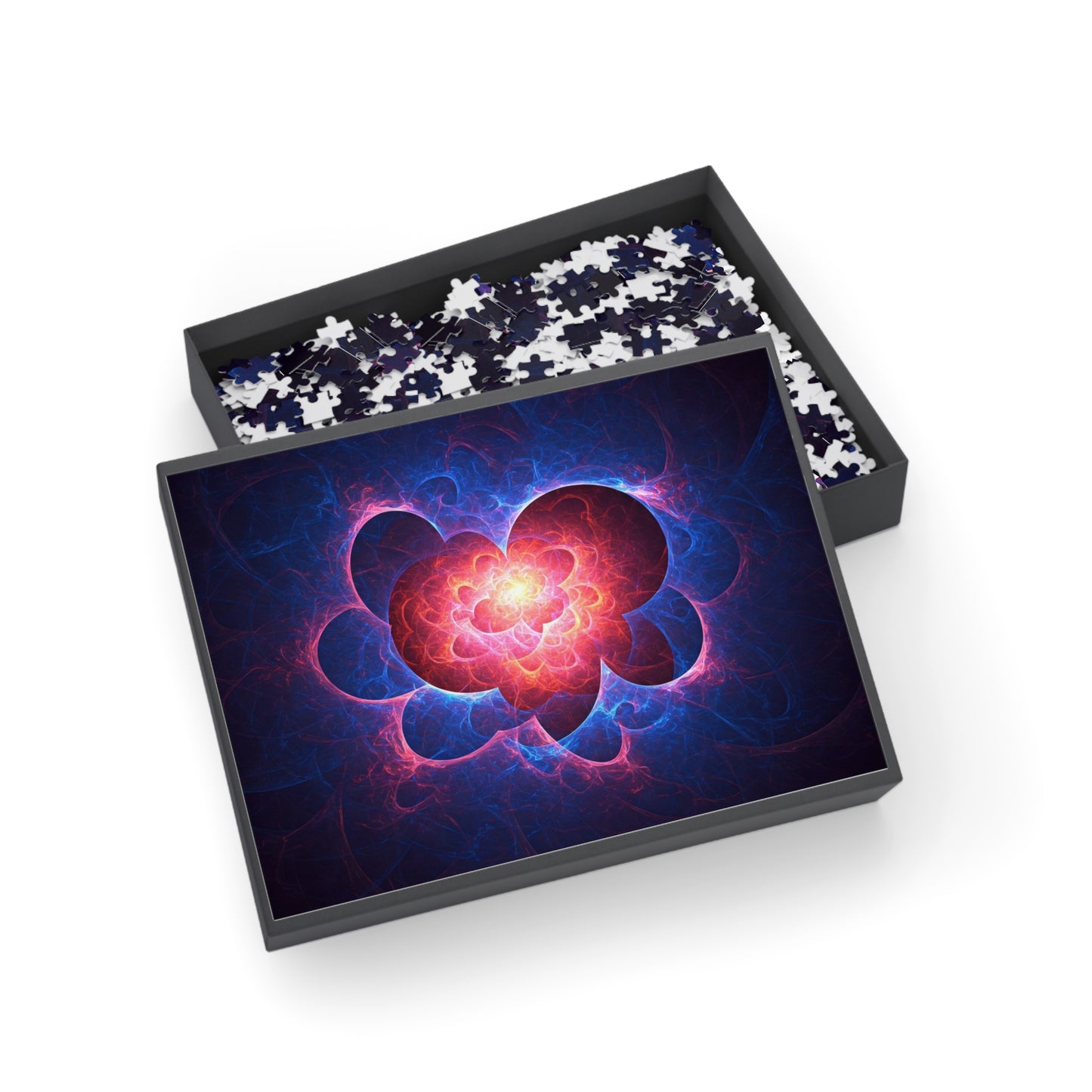 Vibrant Heart-Themed Puzzle (96, 252, 500, 1000-Piece) - Perfect Gift for Puzzle Lovers
