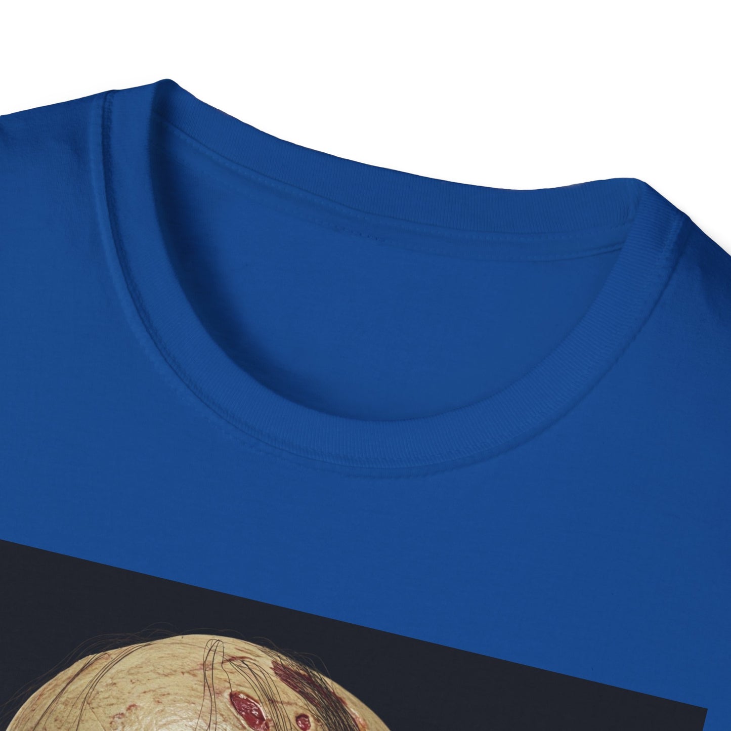 Apocalyptic Portrait Tee, bold, decaying zombie graphic