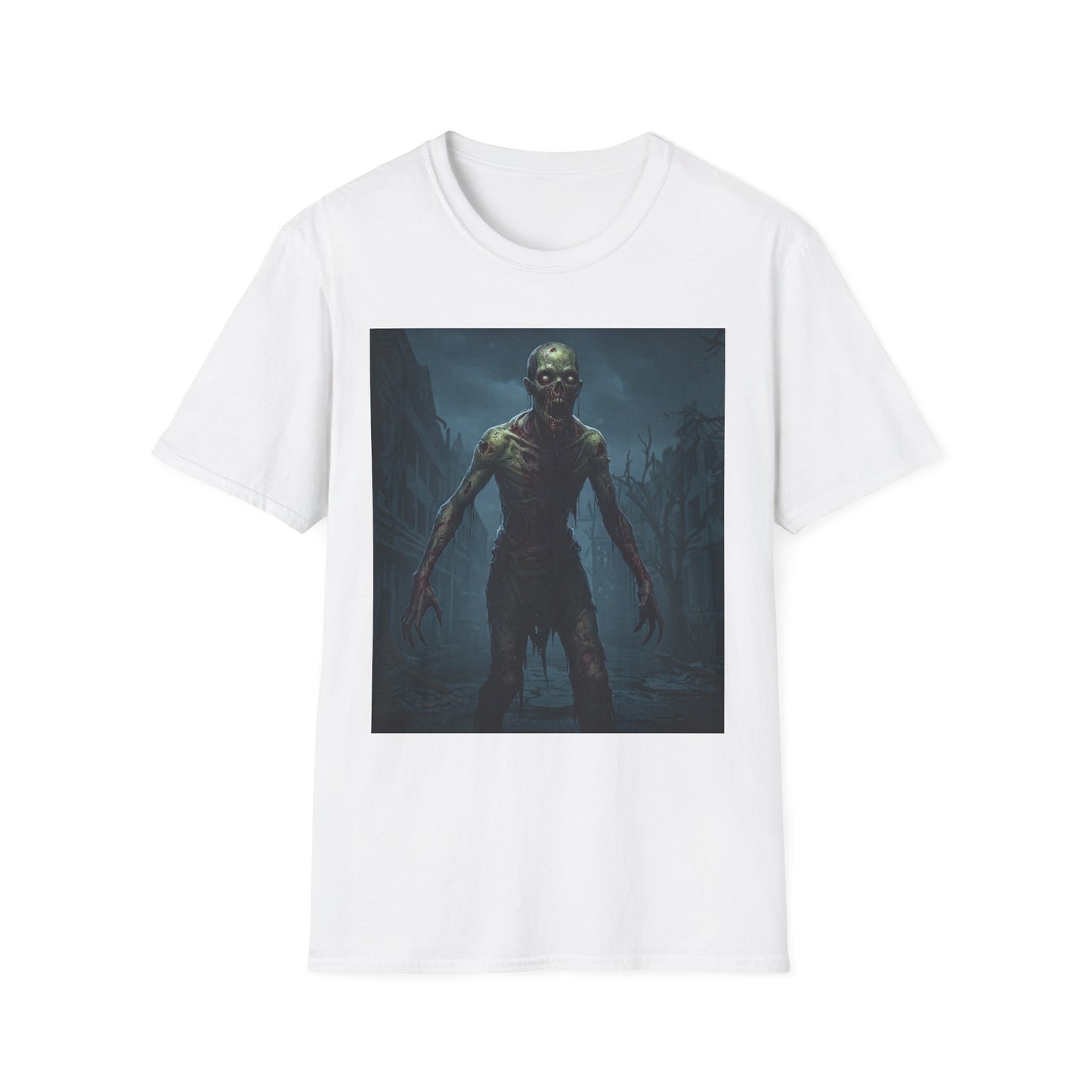 Zombie Apocalypse Unisex Softstyle T-Shirt - Perfect for Horror Lovers