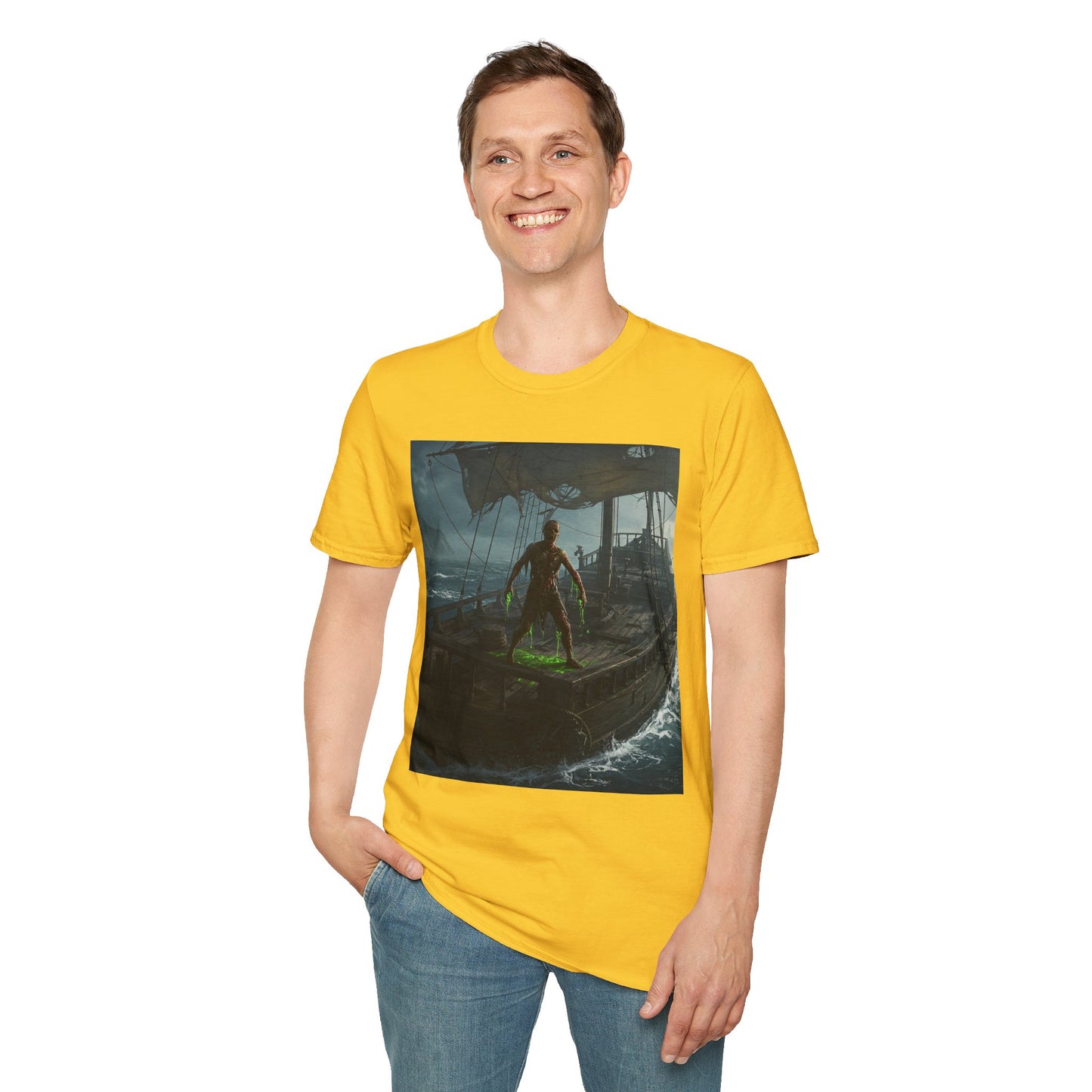 Adventurous Pirate Graphic Unisex T-Shirt - Perfect for Sea Lovers!
