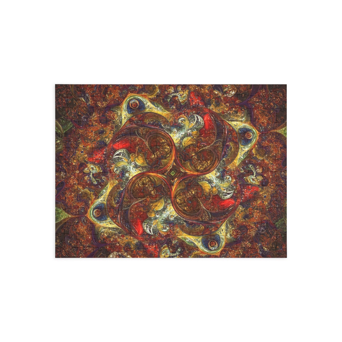 Colorful Kaleidoscope Puzzle - 1000 Pieces - Relaxing Mindfulness Activity