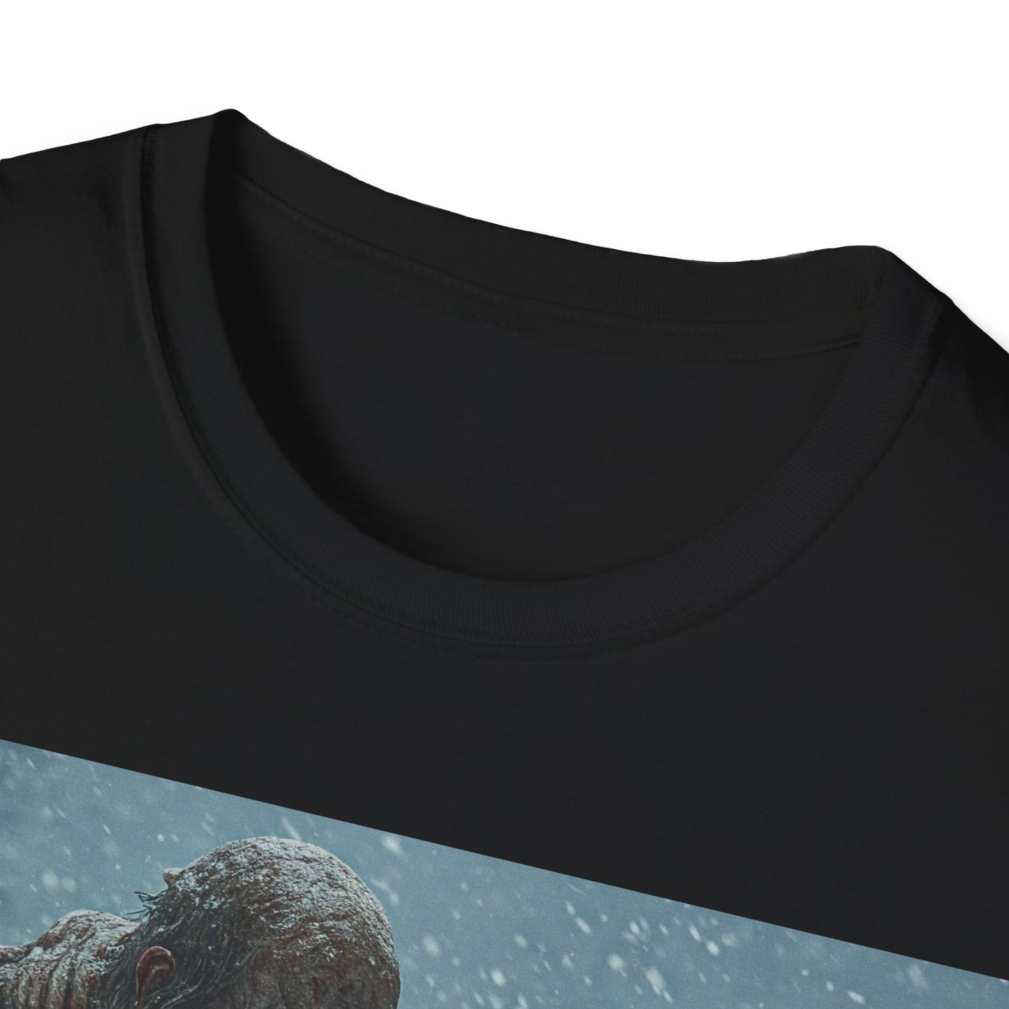 UK - Unisex Softstyle T-Shirt | Snowy Scene Fan Tee