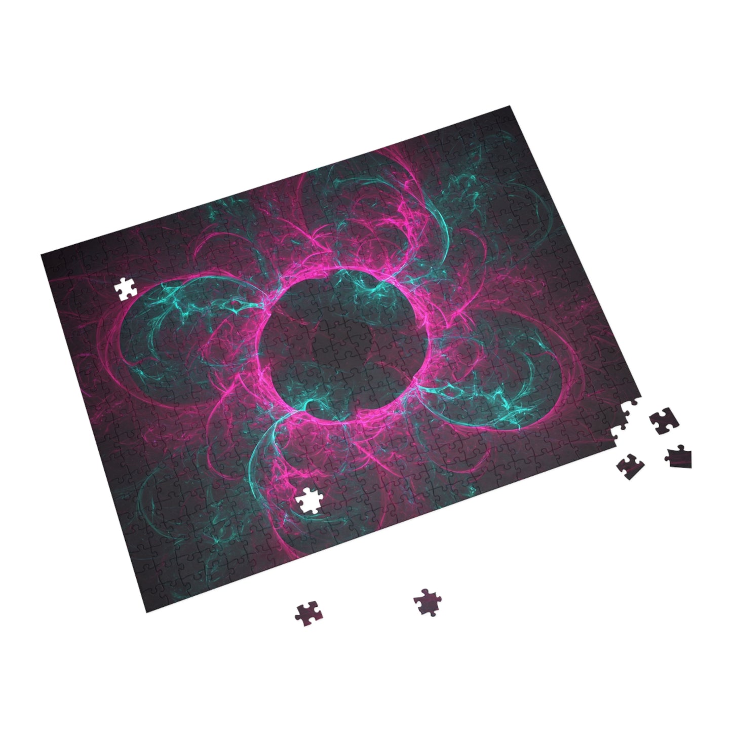090- Fractal Puzzle (96, 252, 500, 1000-Piece) - Fun Family Activity and Gift