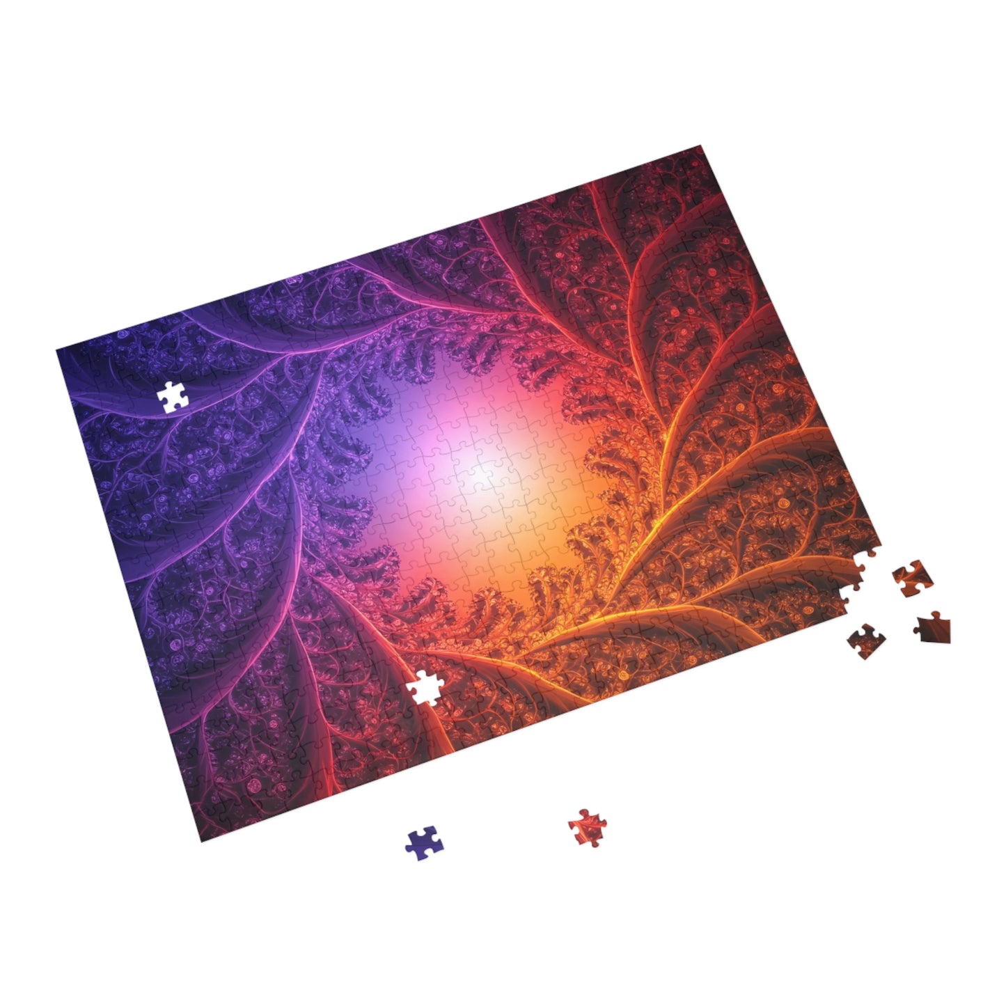 102 - Fractal Puzzle (96, 252, 500, 1000-Piece) - Fun Family Activity and Gift