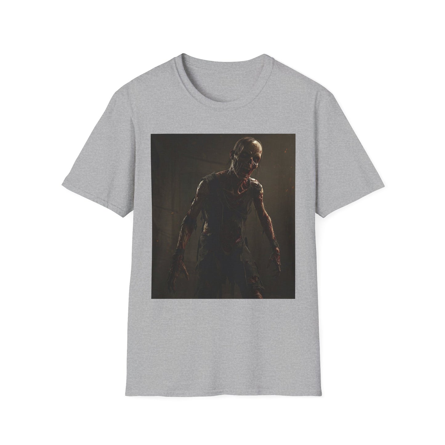 Unisex Zombie Graphic T-Shirt - Perfect for Halloween and Horror Fans
