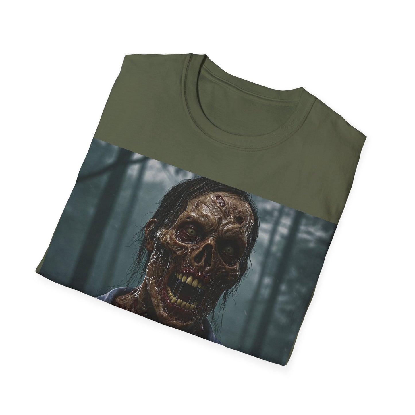 UK - Halloween Horror Graphic Unisex T-Shirt - Spooky Skull Design