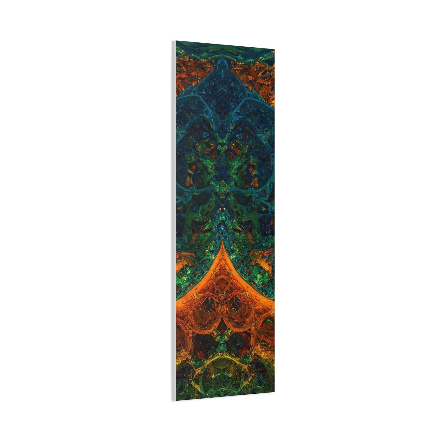 Vibrant Abstract Fractal Art Canvas Print