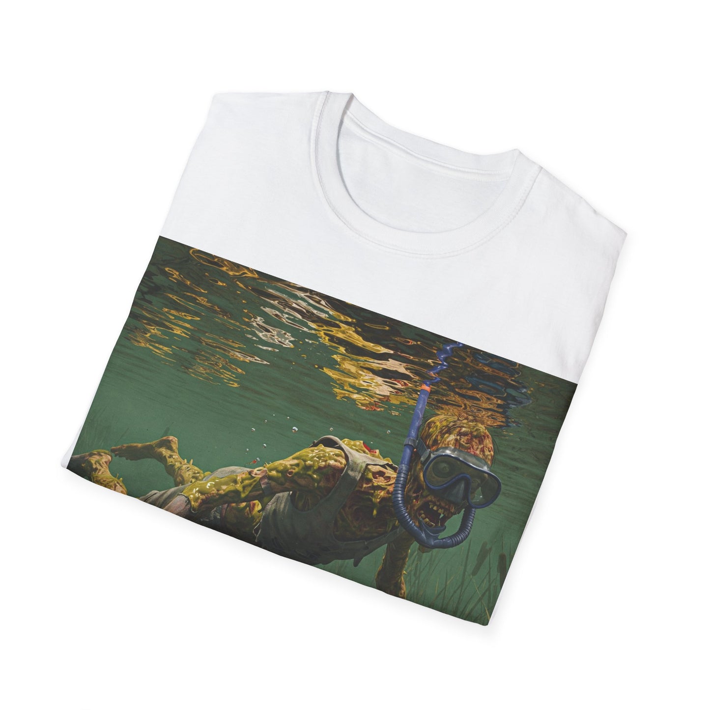 UK - Underwater Explorer Unisex Softstyle T-Shirt - Nature Lover Graphic Tee