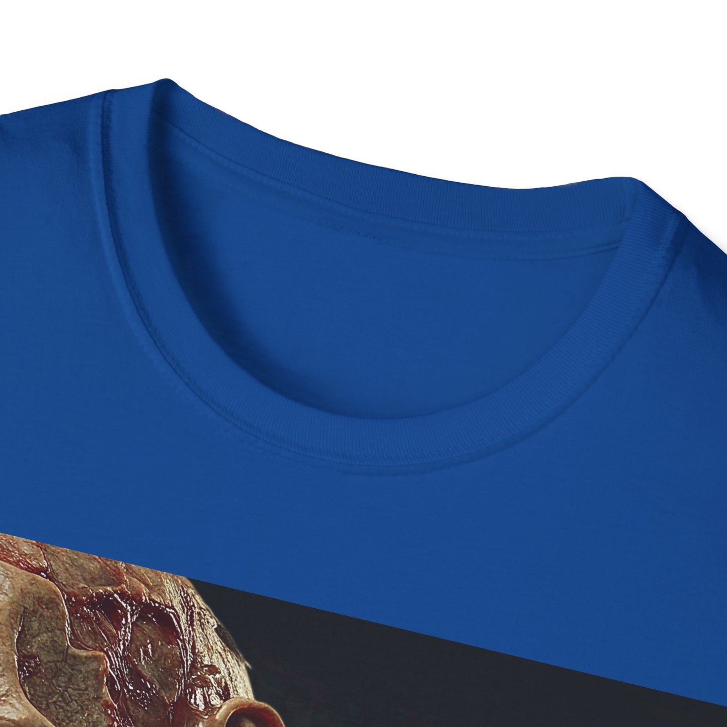UK - Zombie Art Unisex Softstyle T-Shirt - Graphic Horror Tee