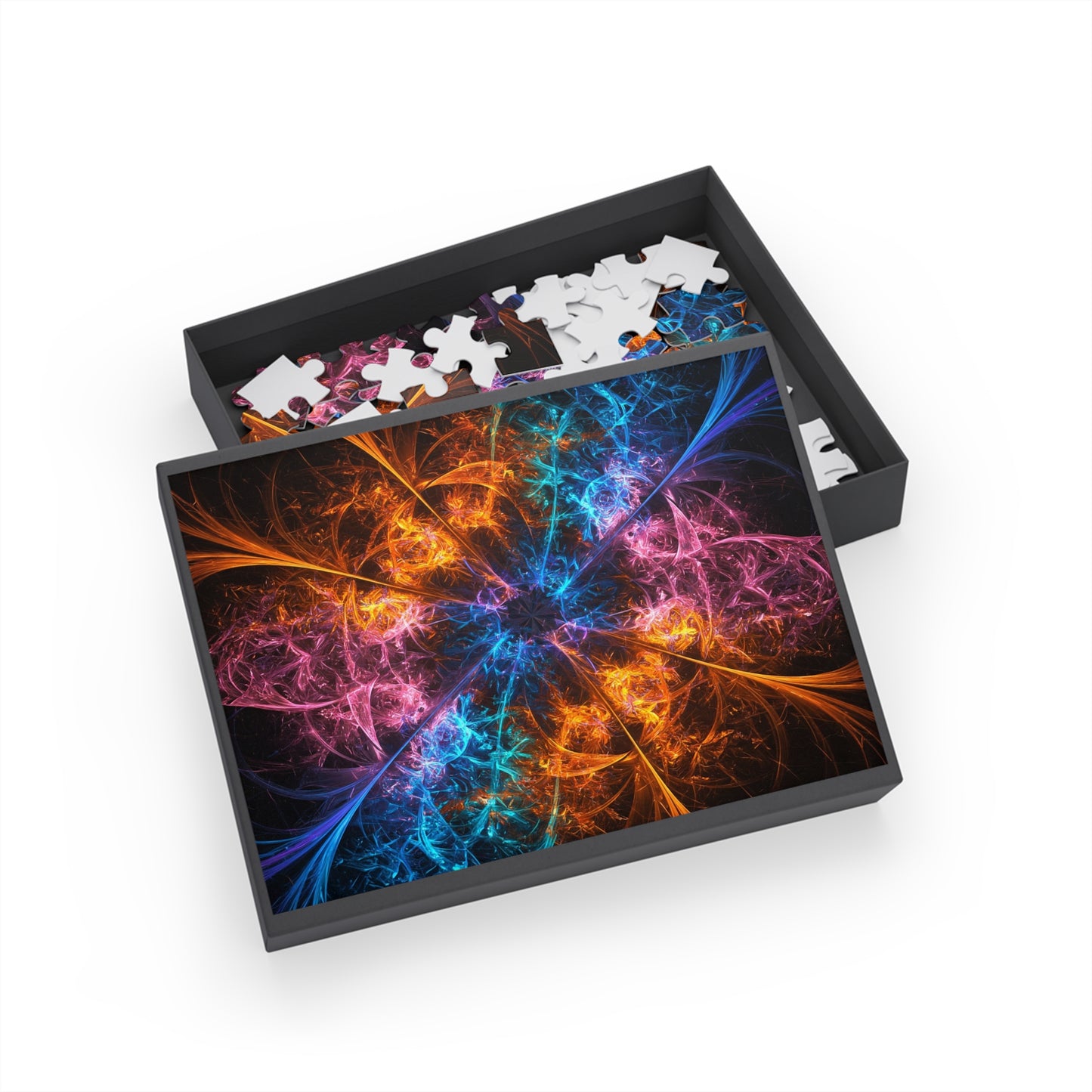 052- Fractal Puzzle (96, 252, 500, 1000-Piece) - Fun Family Activity and Gift