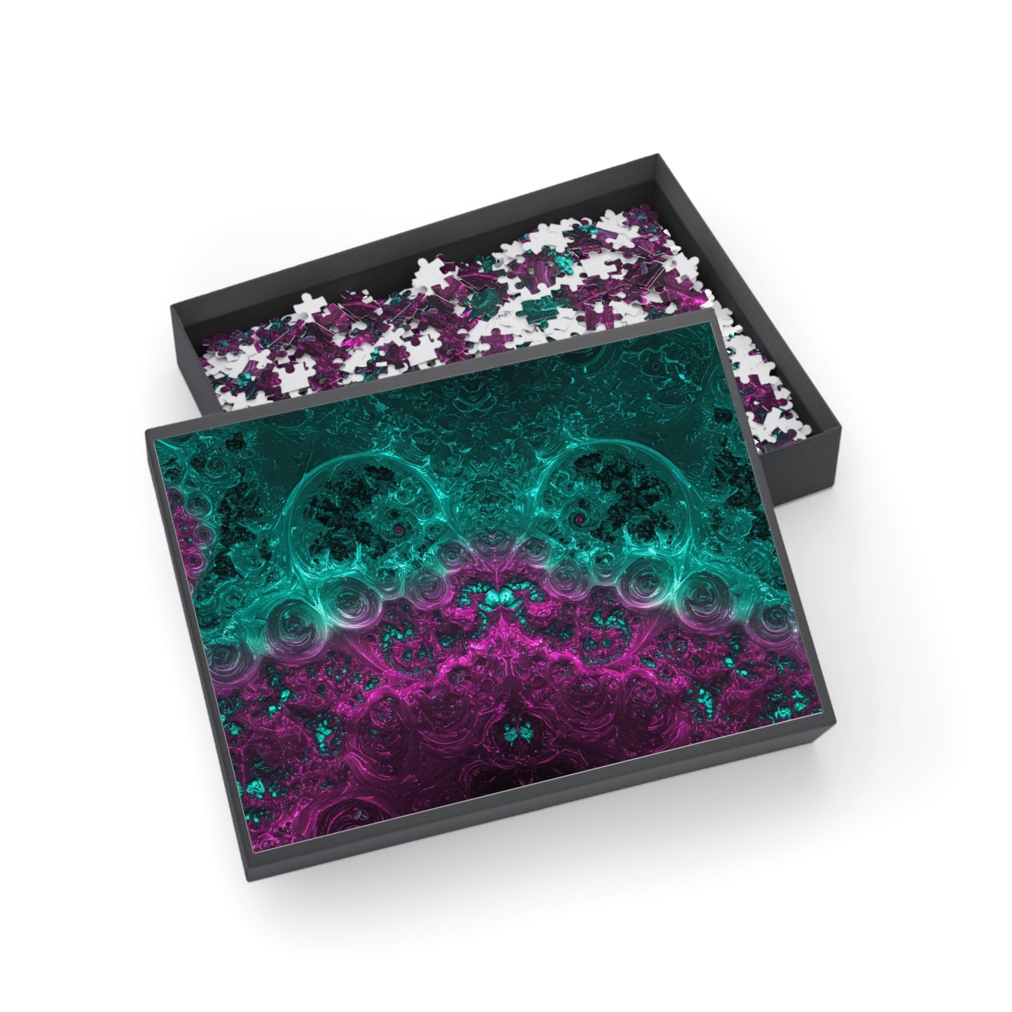 027 - Fractal Puzzle (96, 252, 500, 1000-Piece) - Fun Family Activity and Gift