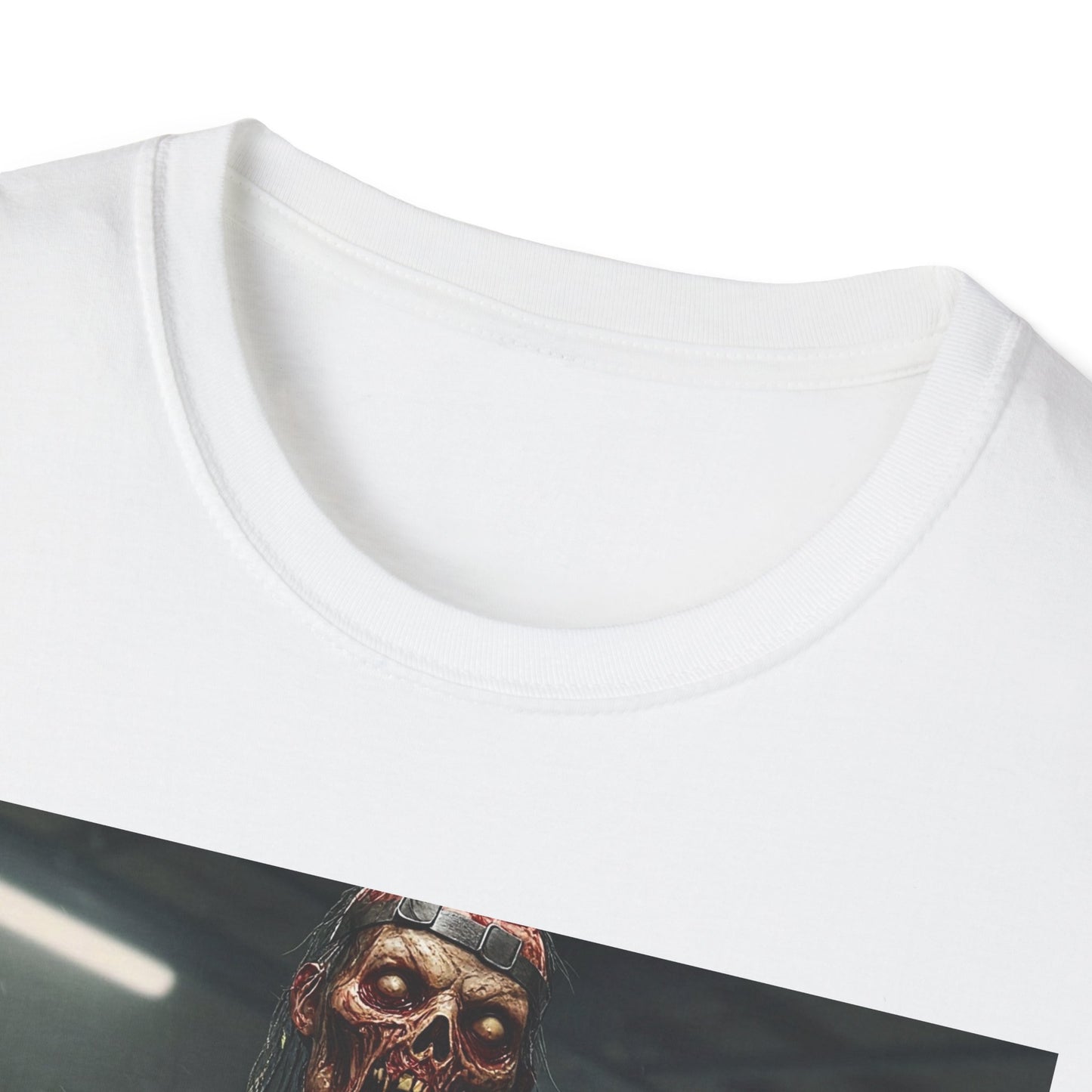 Unisex Softstyle Horror Graphic T-Shirt - Perfect for Halloween and Horror Fans
