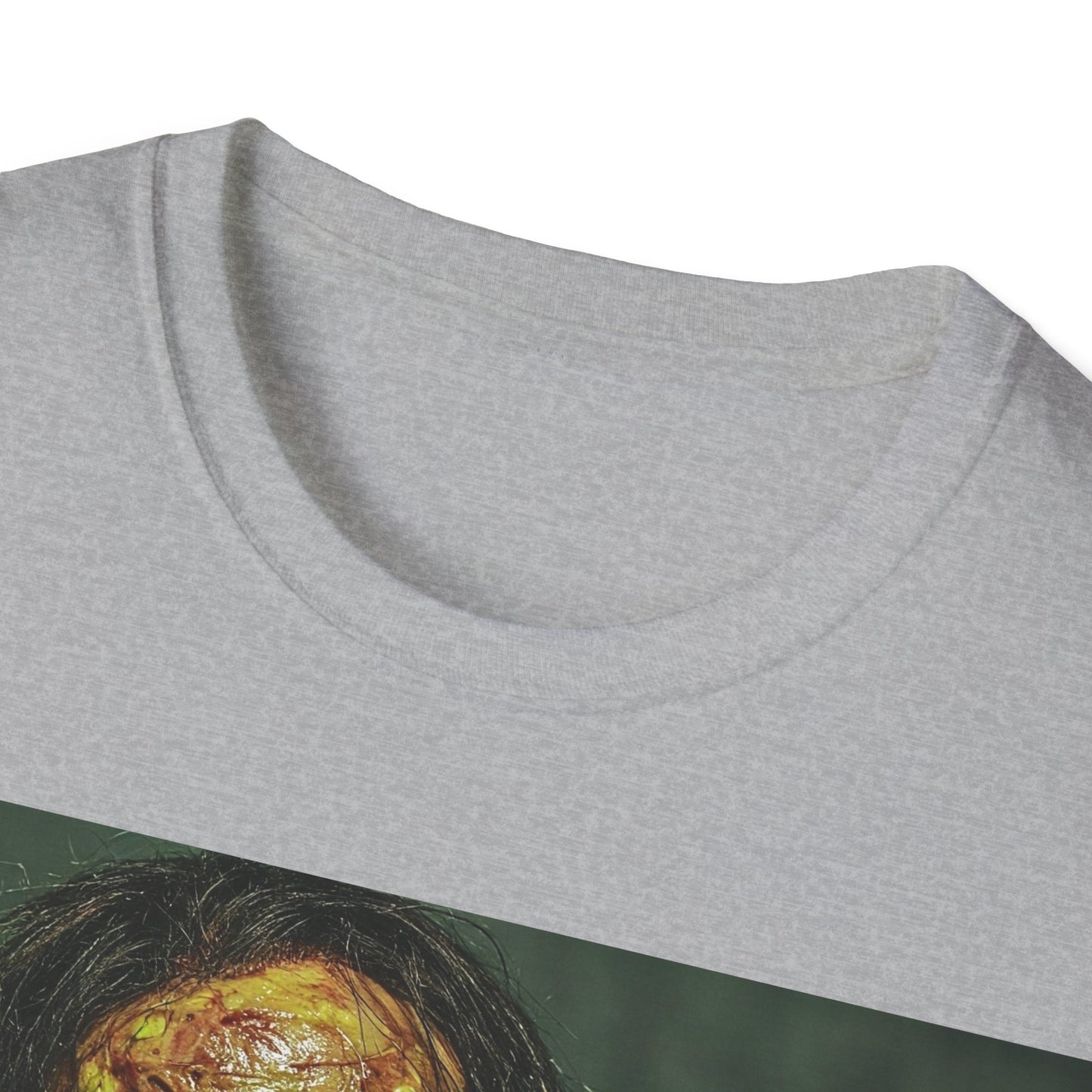 UK - Apocalyptic Portrait Tee, bold, decaying zombie graphic