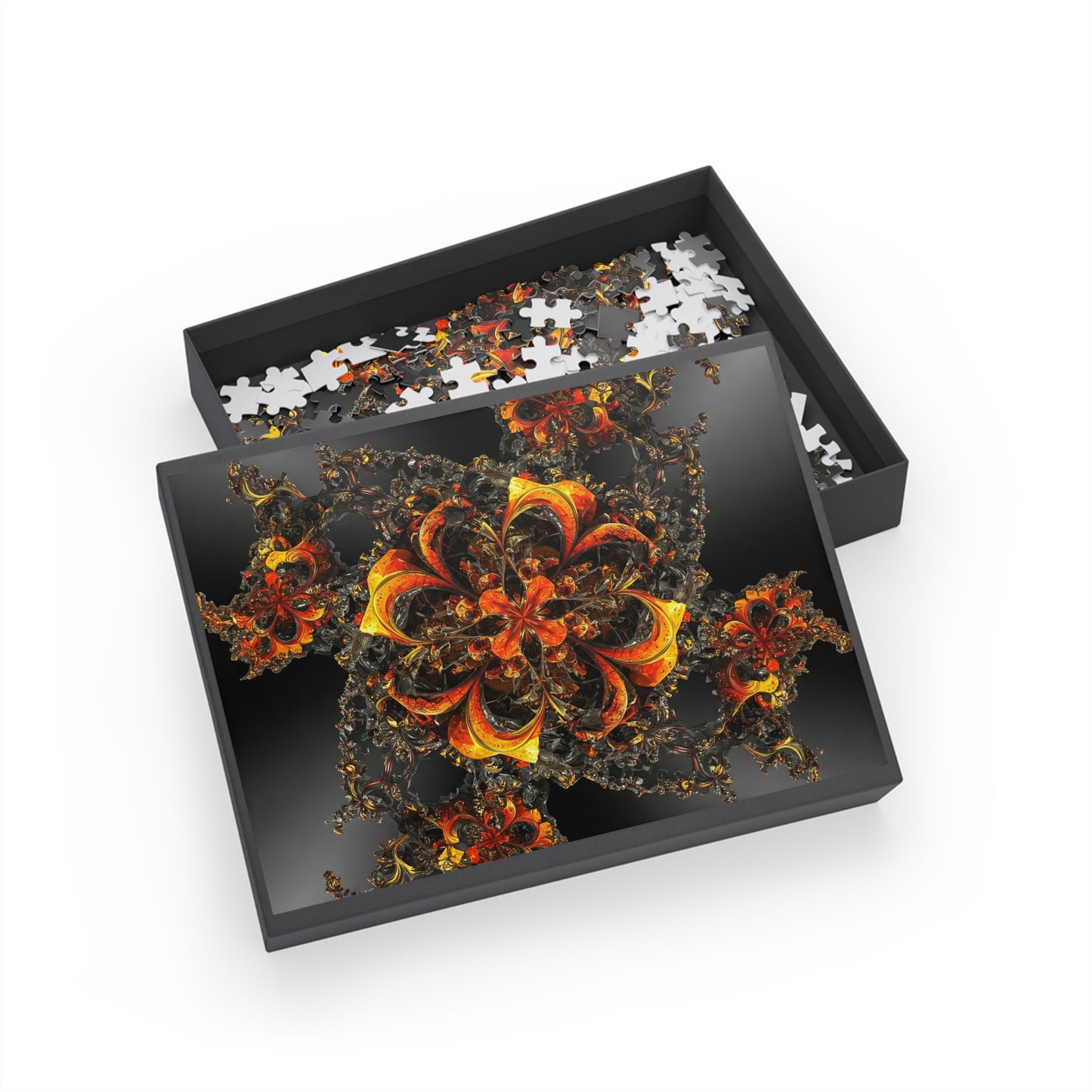013 - Fractal Puzzle (96, 252, 500, 1000-Piece) - Fun Family Activity and Gift