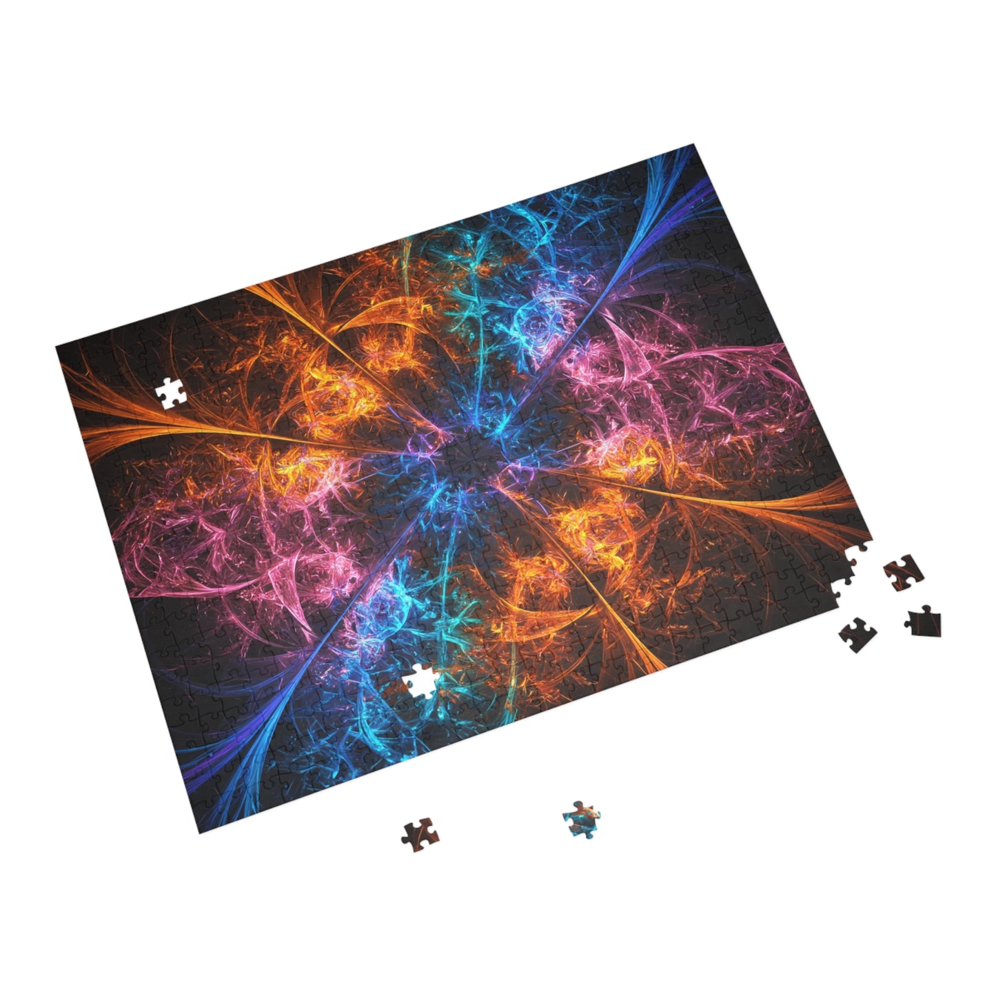 052- Fractal Puzzle (96, 252, 500, 1000-Piece) - Fun Family Activity and Gift