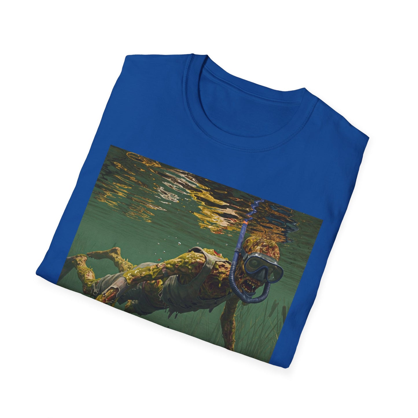 Underwater Explorer Unisex Softstyle T-Shirt - Nature Lover Graphic Tee