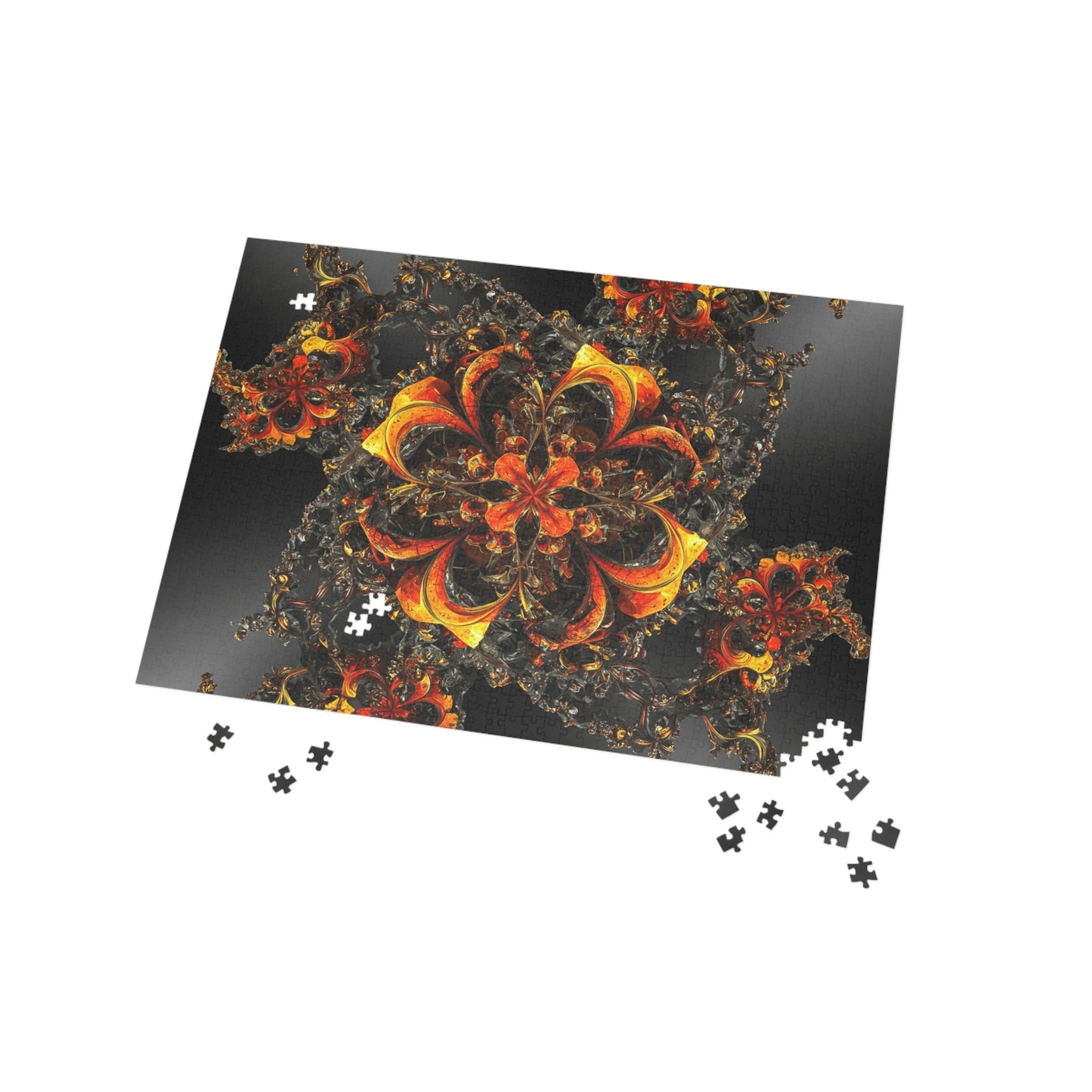 013 - Fractal Puzzle (96, 252, 500, 1000-Piece) - Fun Family Activity and Gift