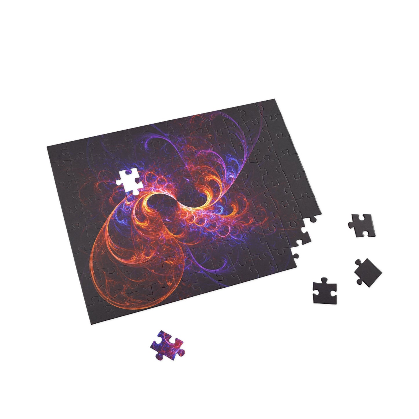 Vibrant Fractal Puzzle - 96, 252, 500, 1000 Pieces