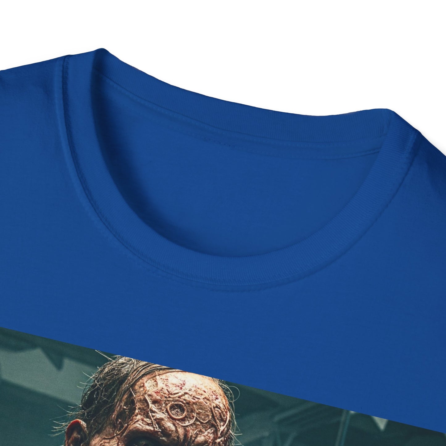 UK - Horror-Inspired Unisex Softstyle T-Shirt - Perfect for Halloween Fans