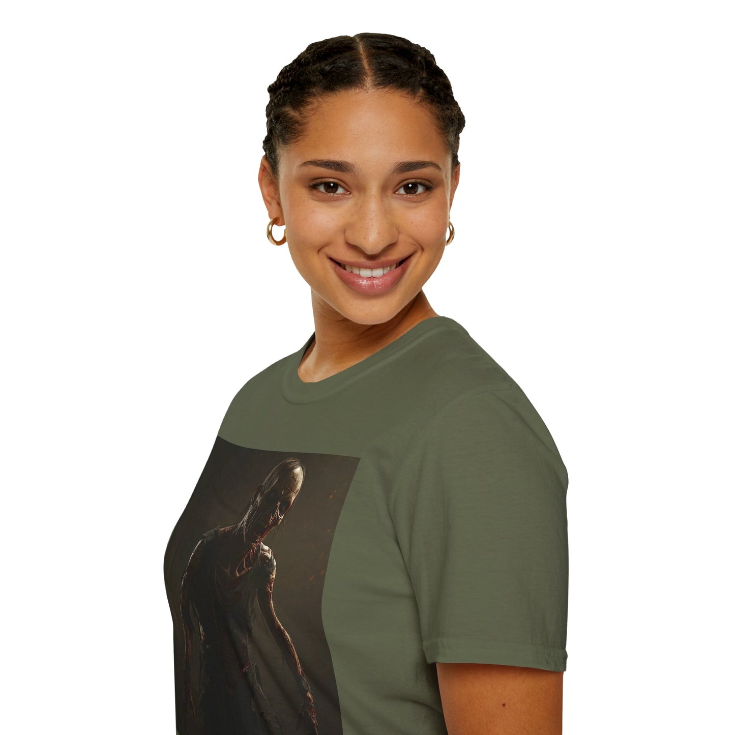 Unisex Zombie Graphic T-Shirt - Perfect for Halloween and Horror Fans