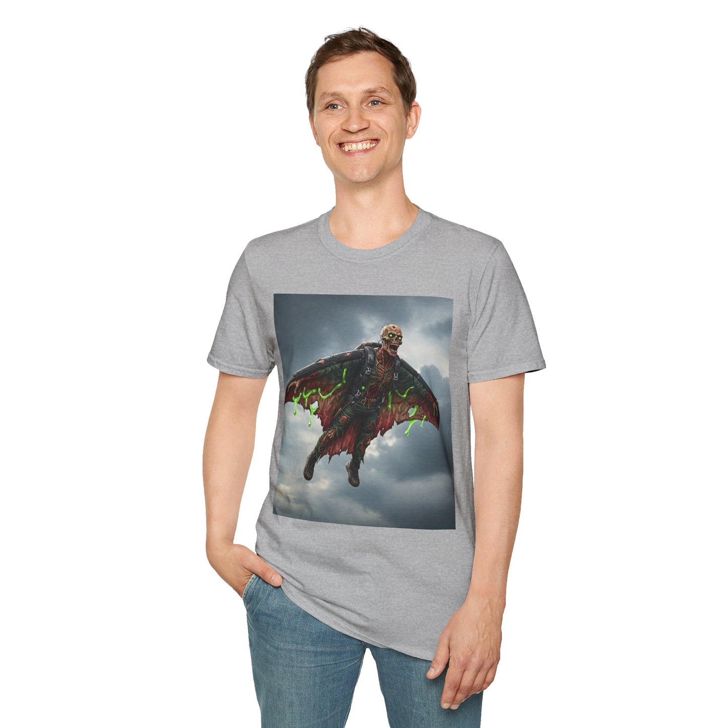 Vintage Horror Mothman Graphic Tee