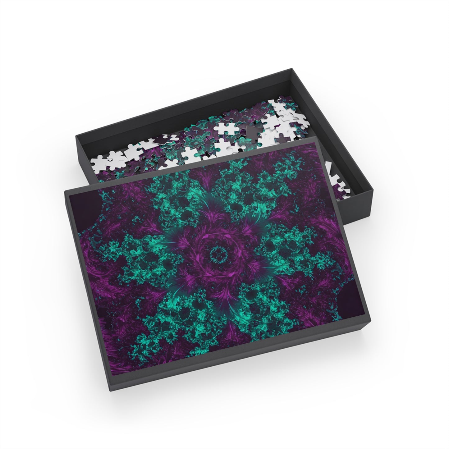 095- Fractal Puzzle (96, 252, 500, 1000-Piece) - Fun Family Activity and Gift