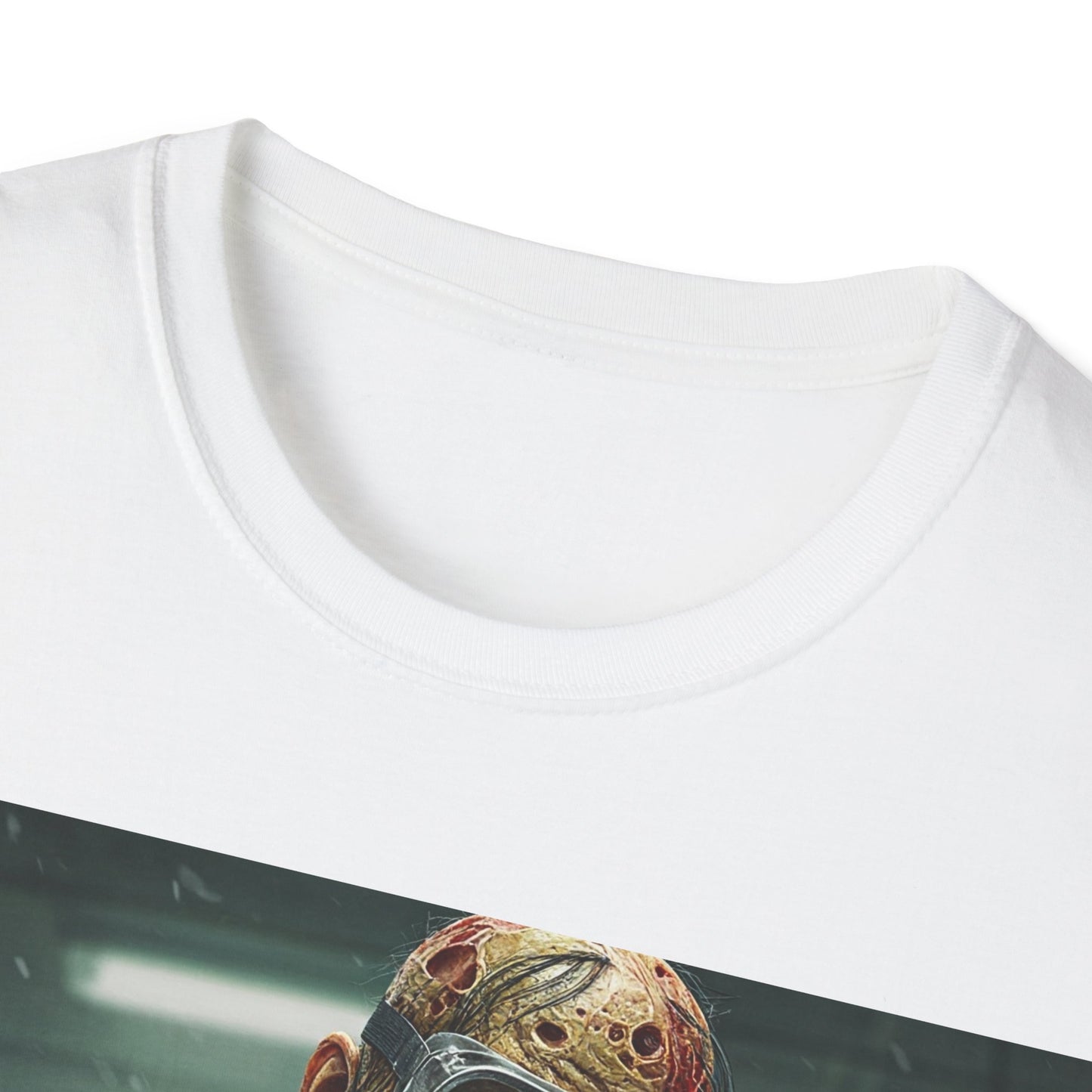 UK - Creepy Scientist Unisex Softstyle T-Shirt | Halloween Horror Tee